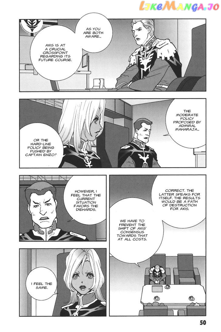 Kidou Senshi Gundam: C.D.A. Wakaki Suisei no Shouzou chapter 38-44 - page 51