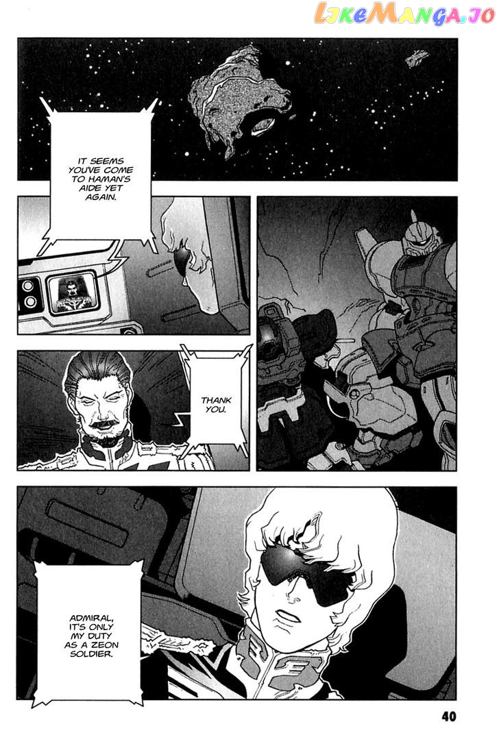 Kidou Senshi Gundam: C.D.A. Wakaki Suisei no Shouzou chapter 23 - page 40