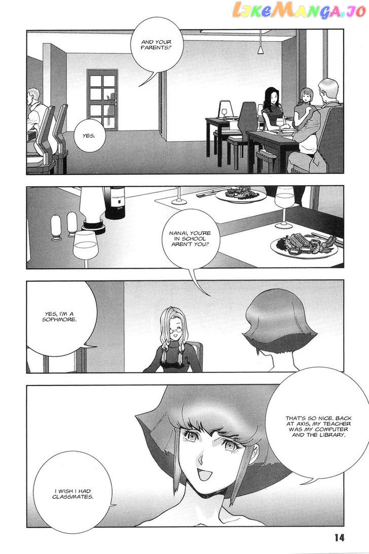 Kidou Senshi Gundam: C.D.A. Wakaki Suisei no Shouzou chapter 45 - page 14