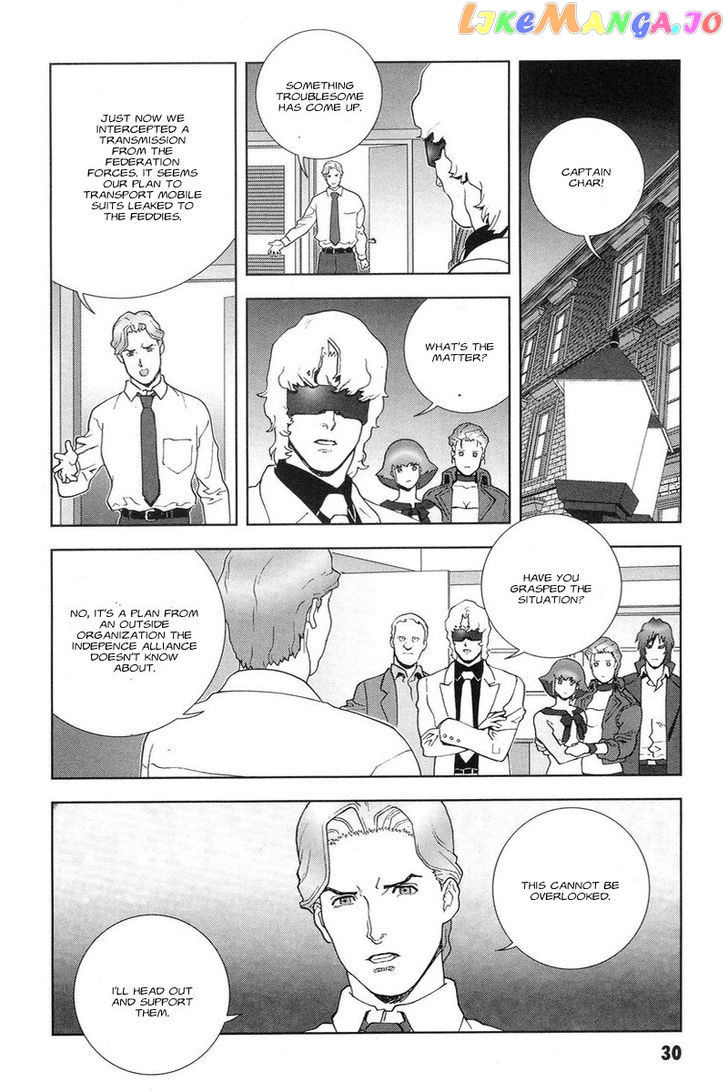 Kidou Senshi Gundam: C.D.A. Wakaki Suisei no Shouzou chapter 45 - page 30