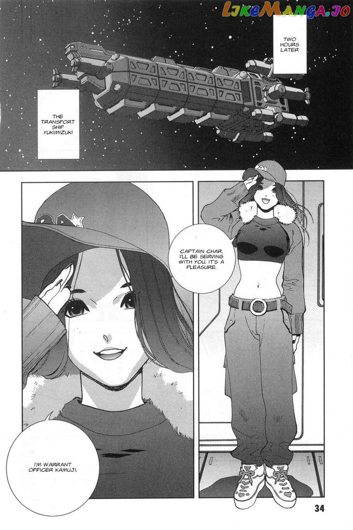 Kidou Senshi Gundam: C.D.A. Wakaki Suisei no Shouzou chapter 45 - page 34