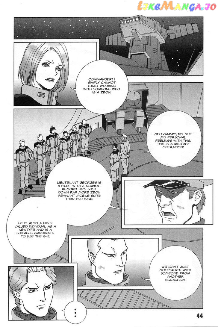 Kidou Senshi Gundam: C.D.A. Wakaki Suisei no Shouzou chapter 46 - page 7