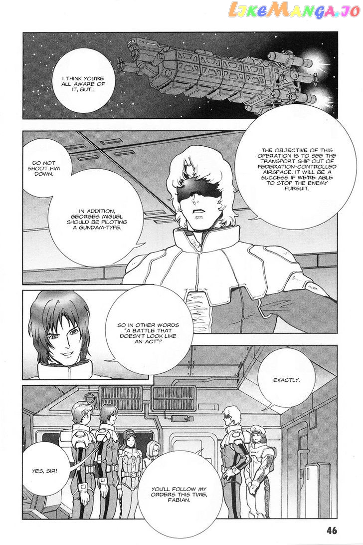 Kidou Senshi Gundam: C.D.A. Wakaki Suisei no Shouzou chapter 46 - page 9