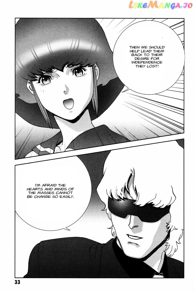 Kidou Senshi Gundam: C.D.A. Wakaki Suisei no Shouzou chapter 50 - page 34