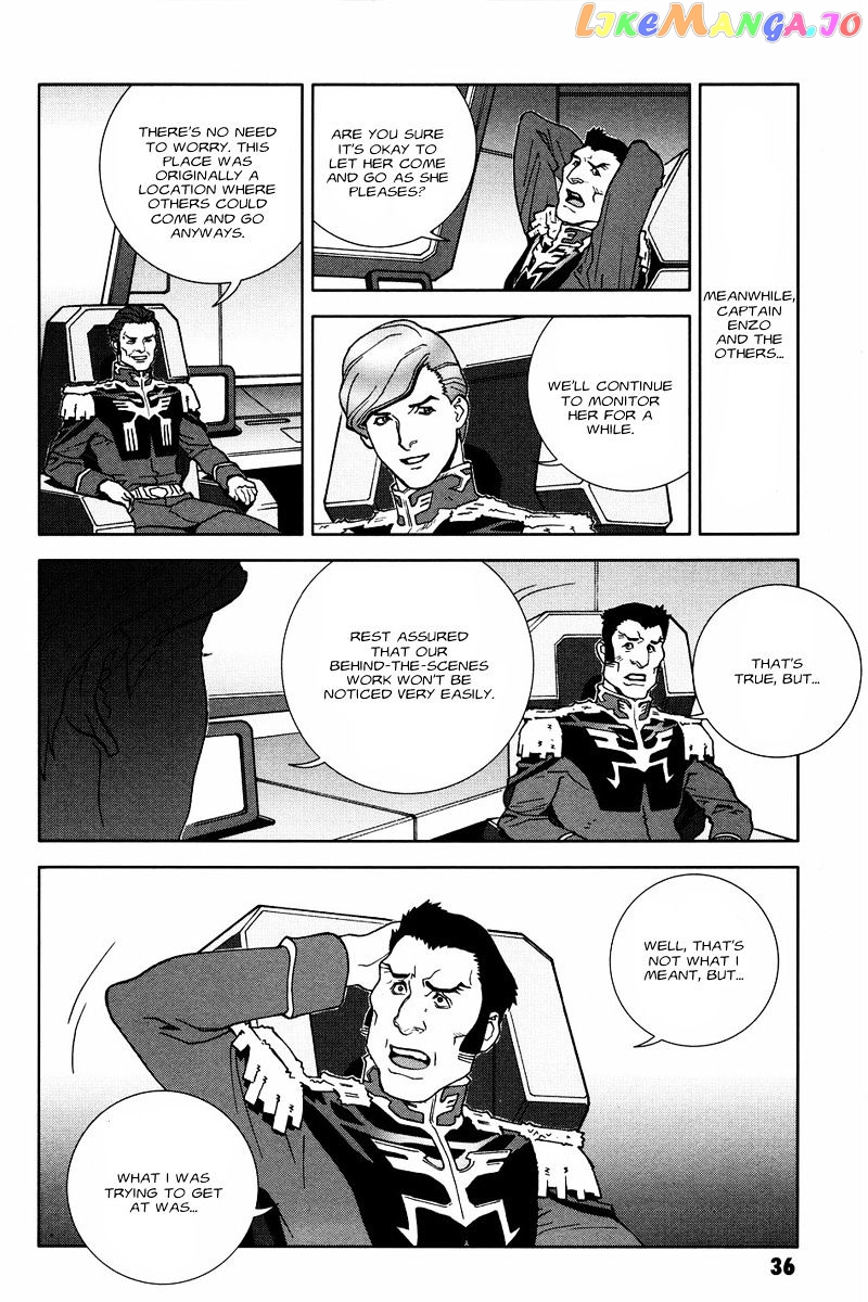 Kidou Senshi Gundam: C.D.A. Wakaki Suisei no Shouzou chapter 50 - page 37