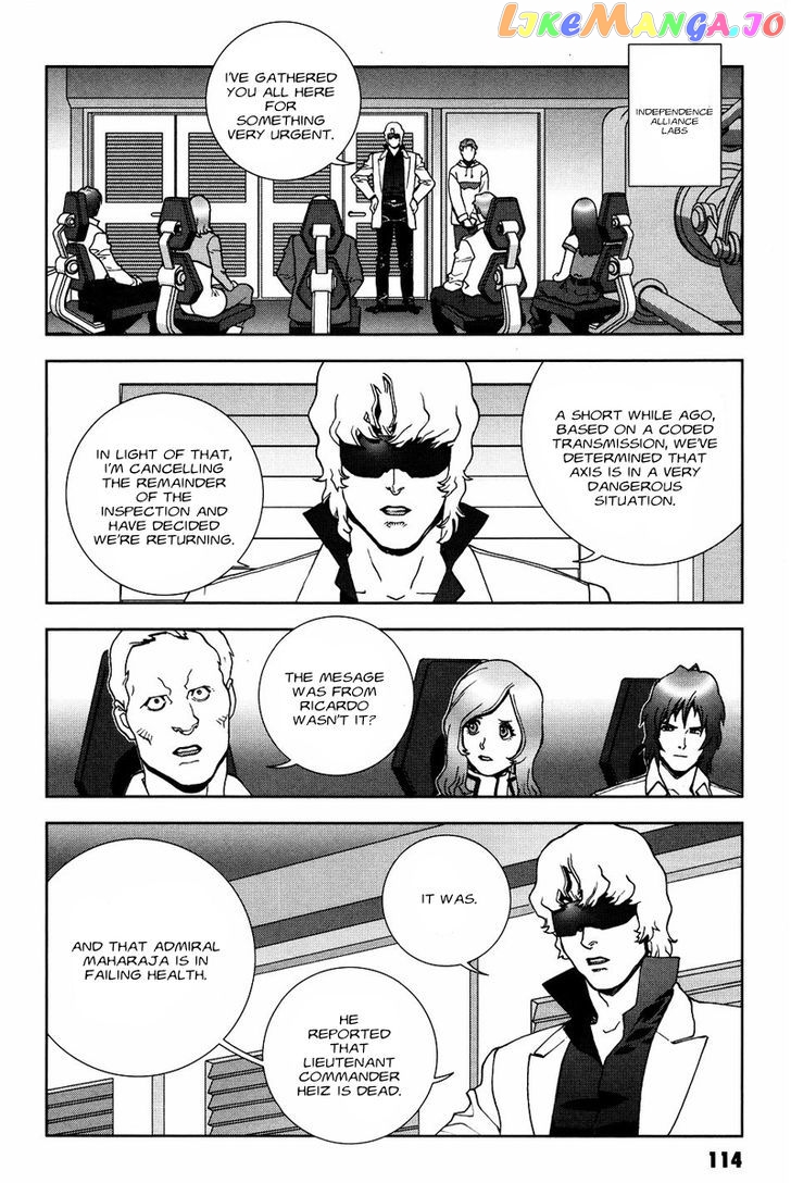 Kidou Senshi Gundam: C.D.A. Wakaki Suisei no Shouzou chapter 53 - page 14