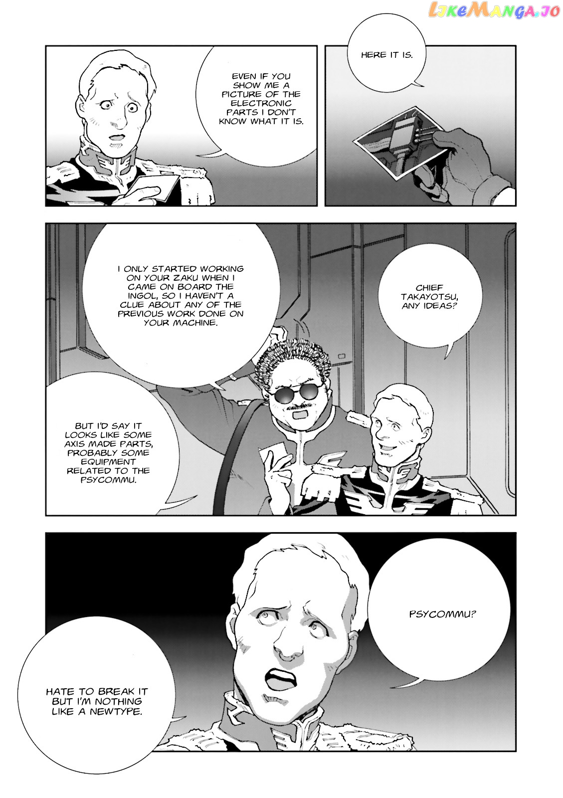 Kidou Senshi Gundam: C.D.A. Wakaki Suisei no Shouzou chapter 55 - page 14