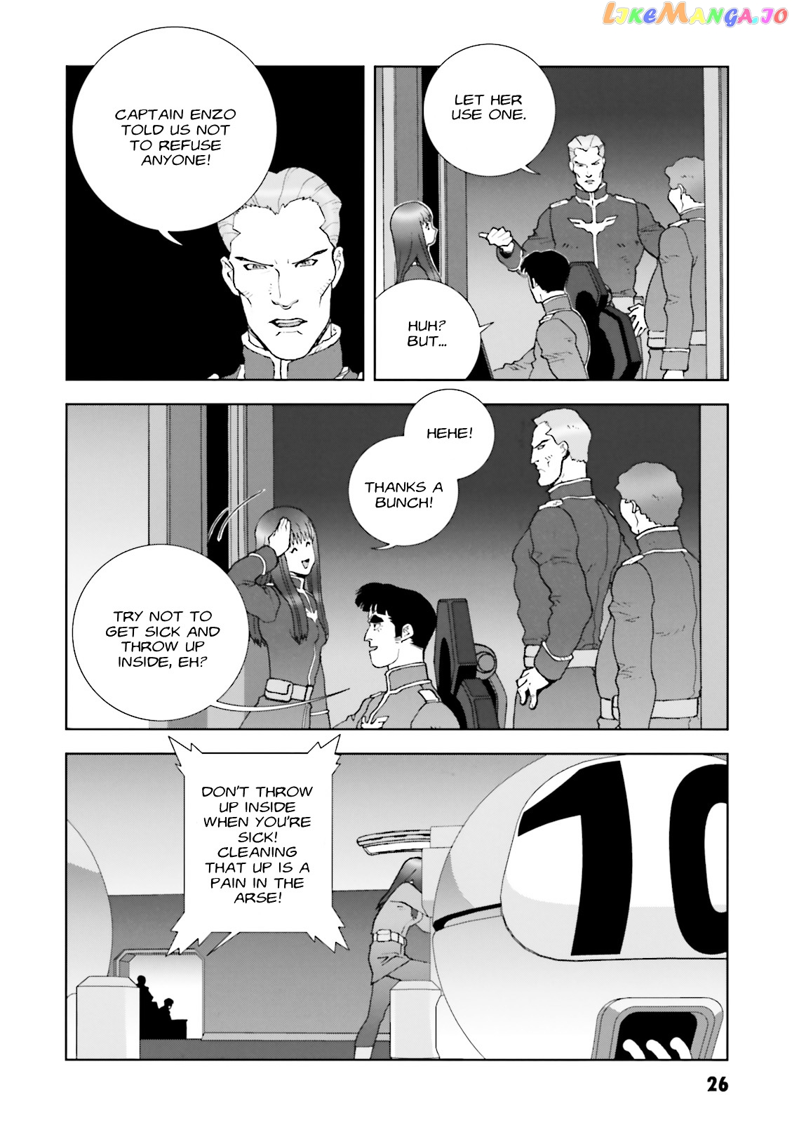 Kidou Senshi Gundam: C.D.A. Wakaki Suisei no Shouzou chapter 55 - page 26