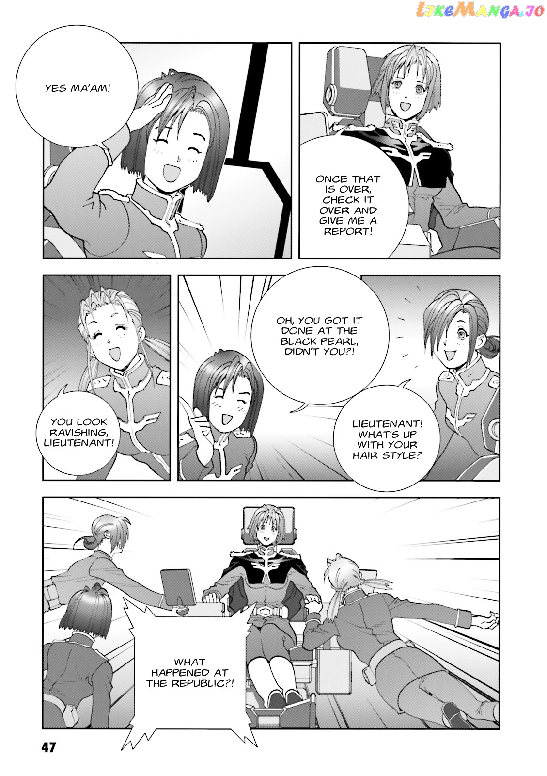 Kidou Senshi Gundam: C.D.A. Wakaki Suisei no Shouzou chapter 56 - page 13