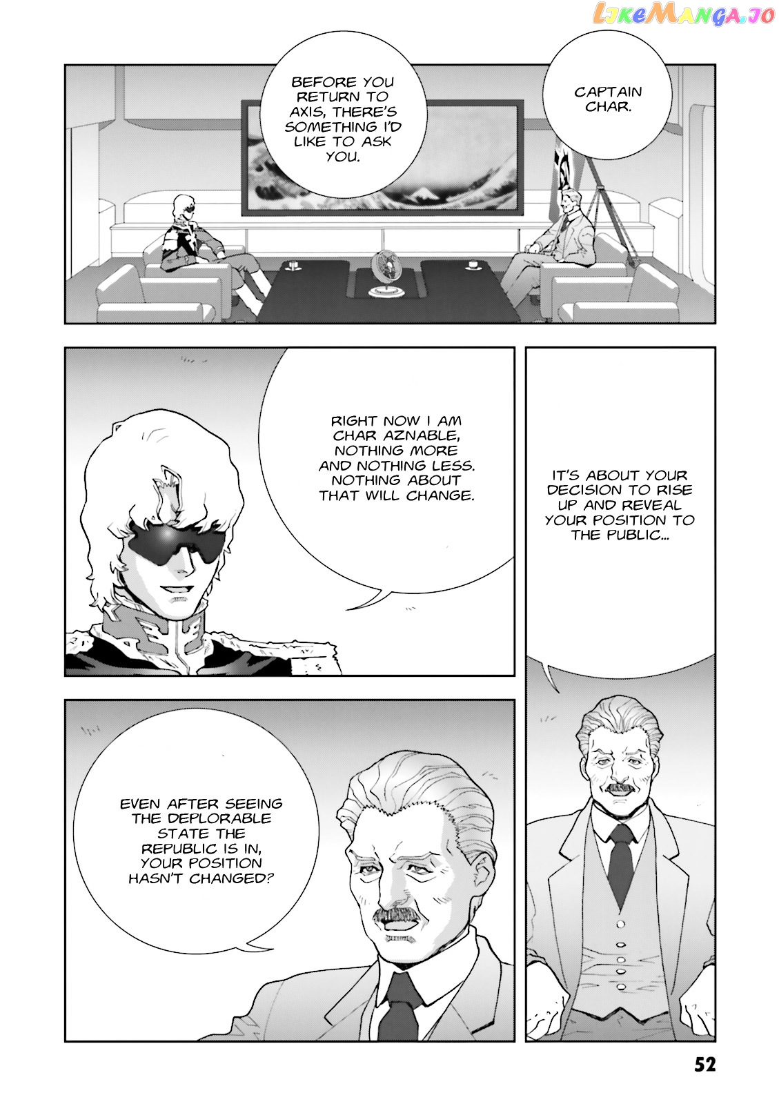 Kidou Senshi Gundam: C.D.A. Wakaki Suisei no Shouzou chapter 56 - page 18