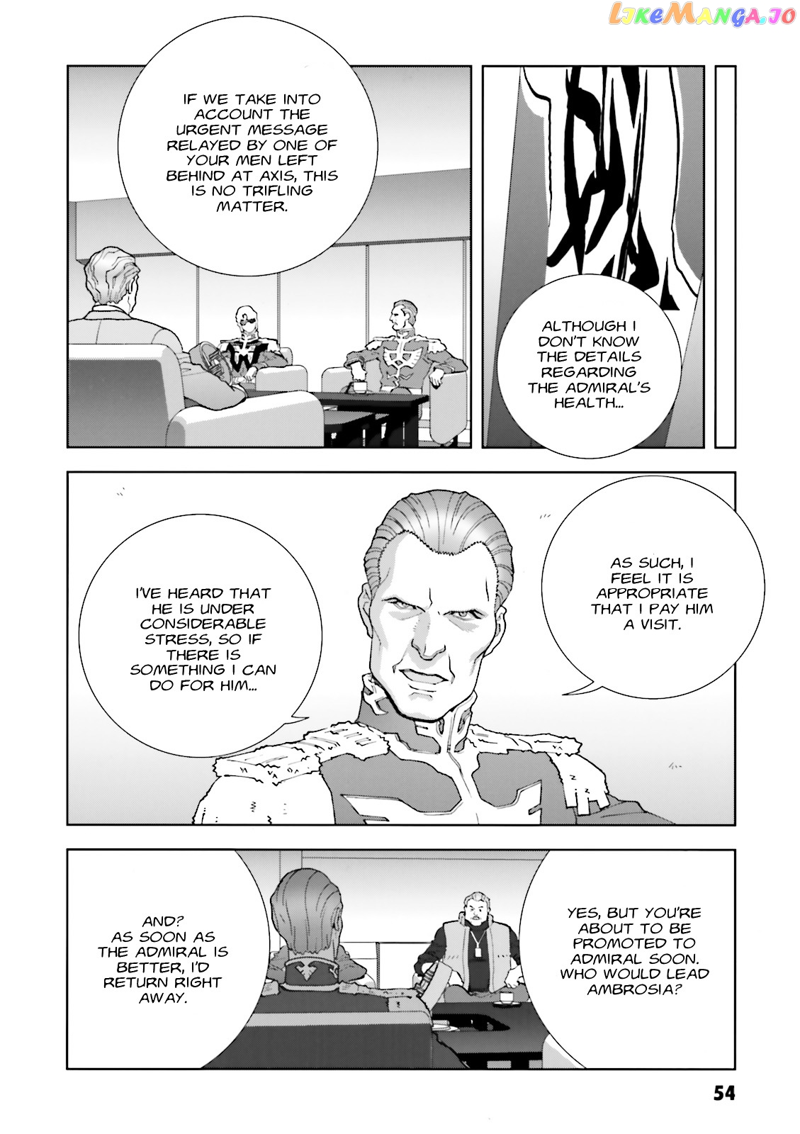 Kidou Senshi Gundam: C.D.A. Wakaki Suisei no Shouzou chapter 56 - page 20