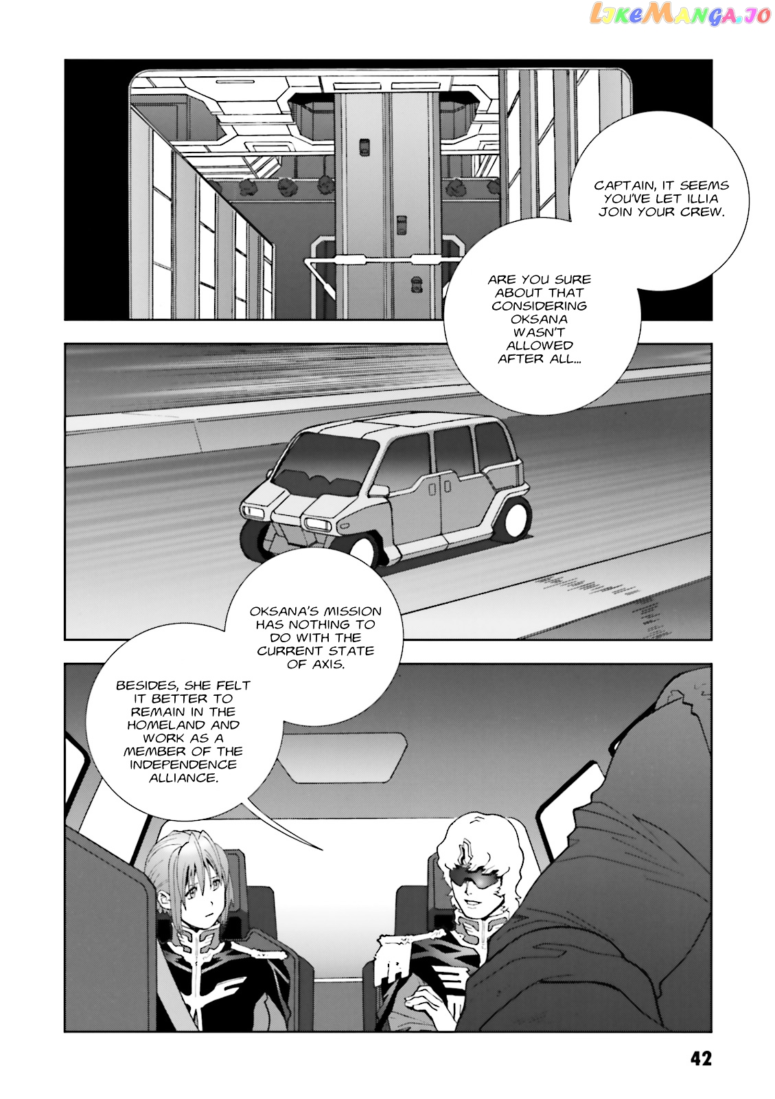 Kidou Senshi Gundam: C.D.A. Wakaki Suisei no Shouzou chapter 56 - page 8