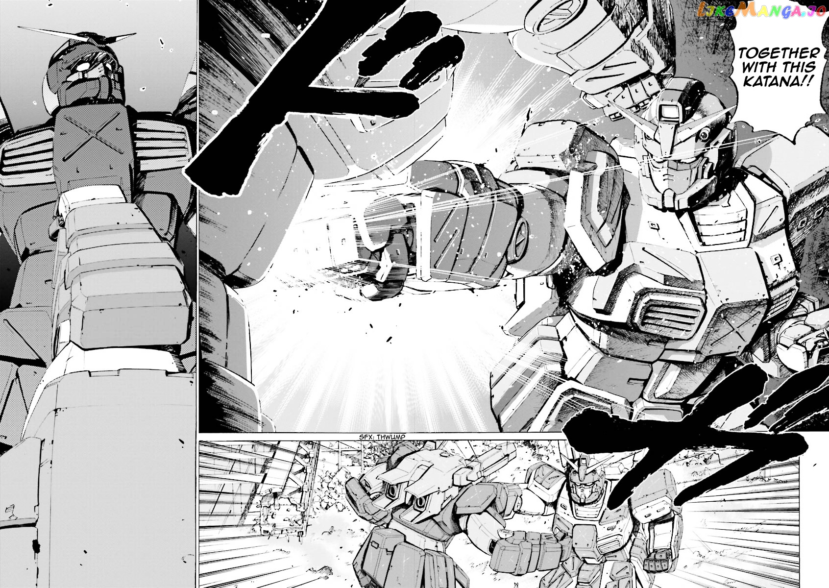 Kidou Senshi Gundam Katana chapter 10-15 - page 132