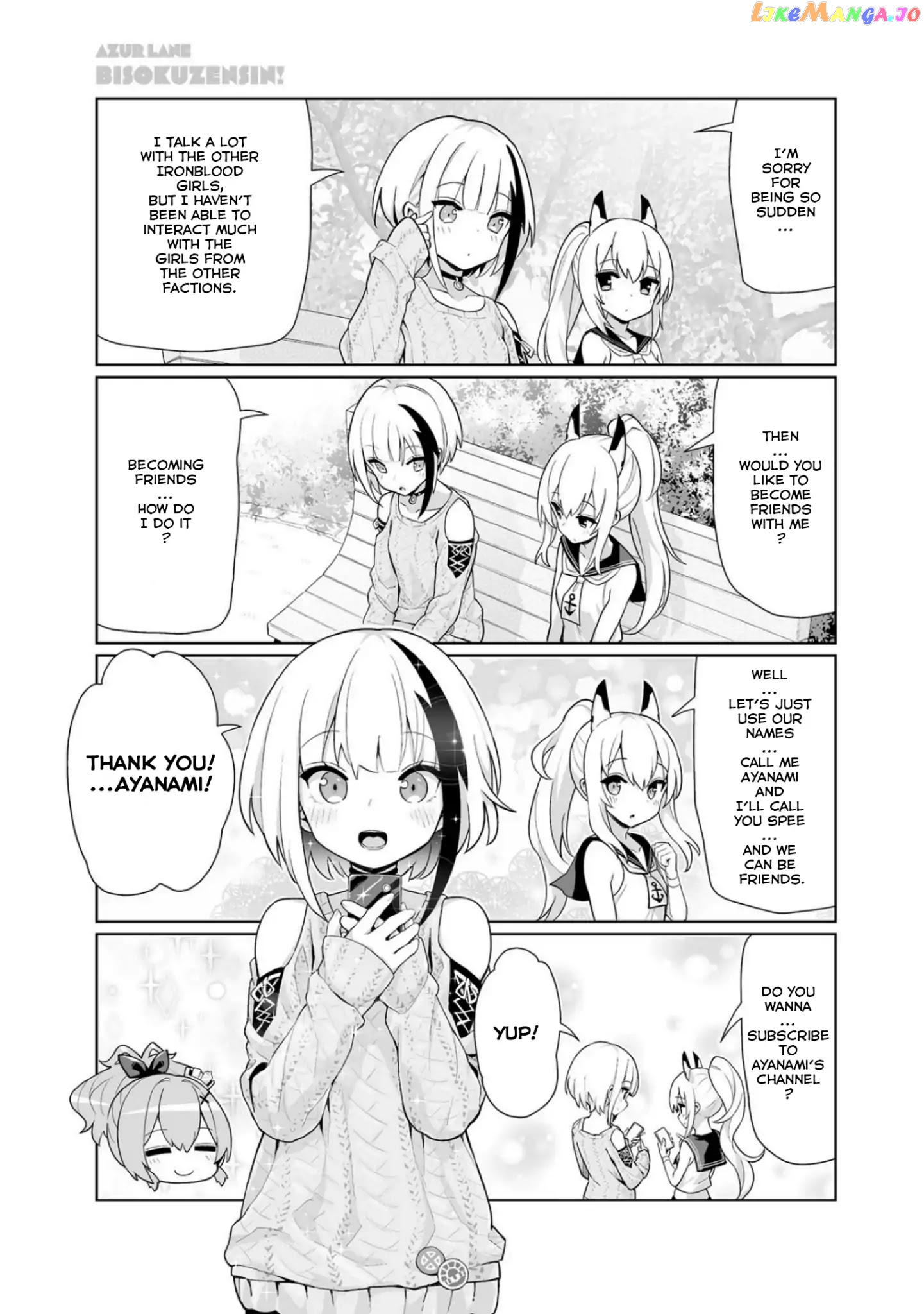 Azur Lane 4-Koma: Slow Ahead chapter 24.2 - page 4