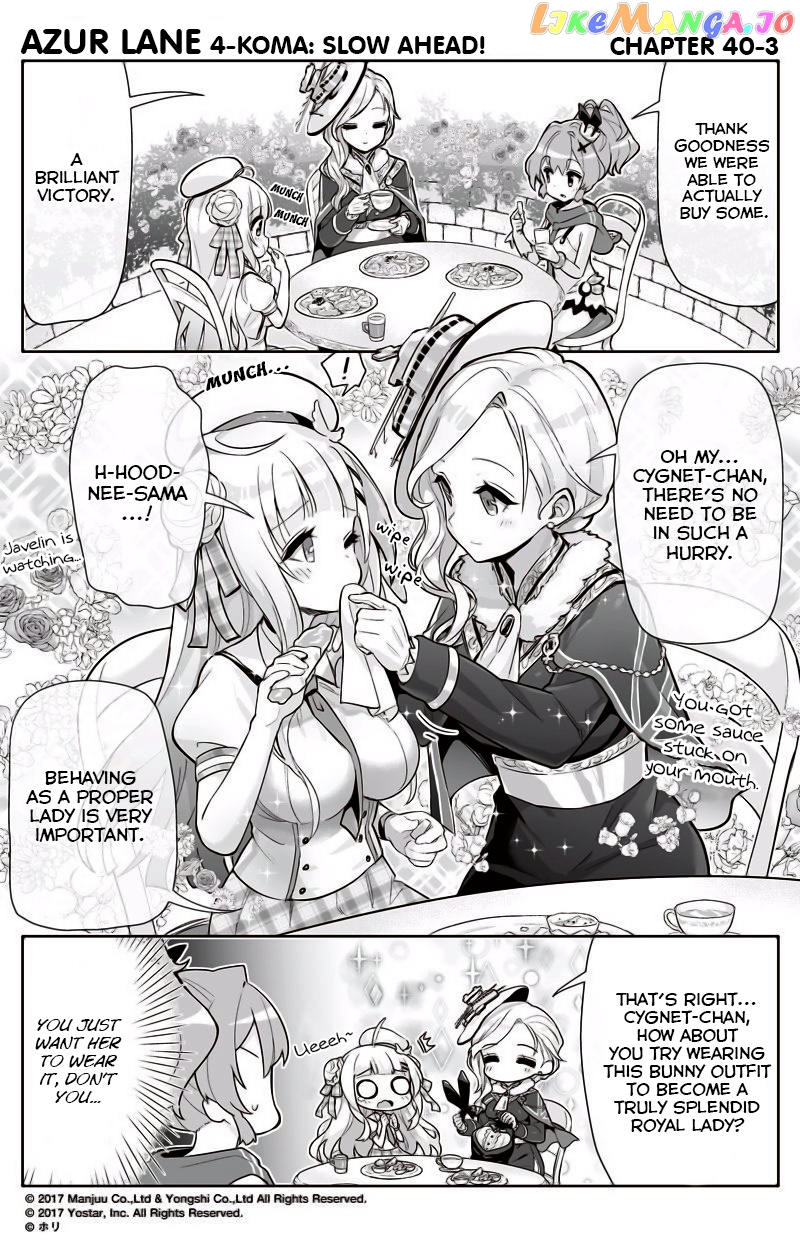 Azur Lane 4-Koma: Slow Ahead chapter 40 - page 3