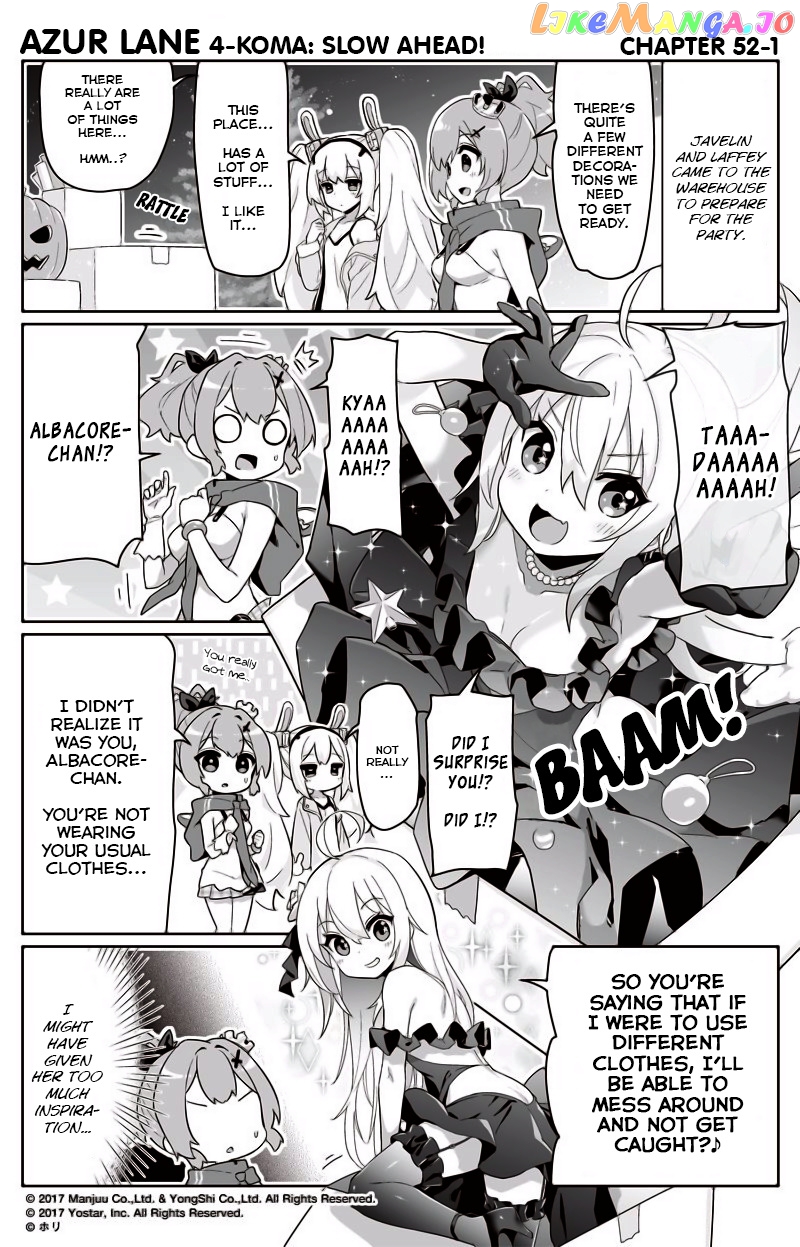 Azur Lane 4-Koma: Slow Ahead chapter 52 - page 1