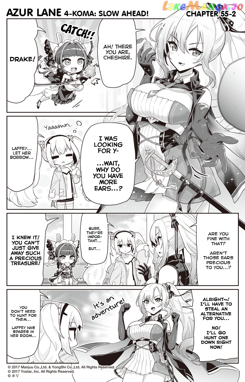 Azur Lane 4-Koma: Slow Ahead chapter 55 - page 2