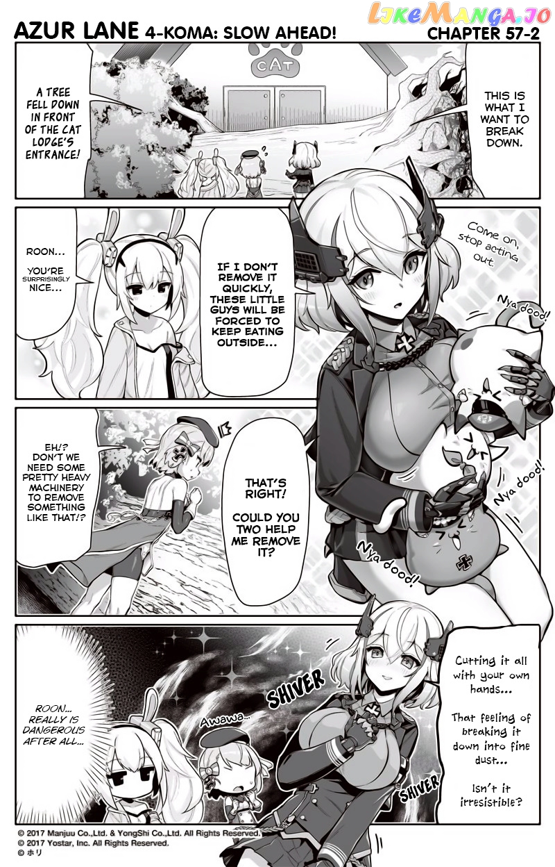 Azur Lane 4-Koma: Slow Ahead chapter 57 - page 2