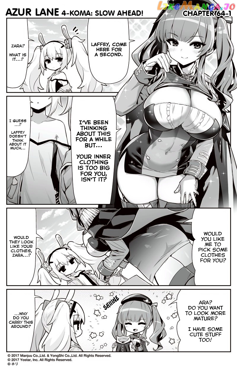 Azur Lane 4-Koma: Slow Ahead chapter 64 - page 1