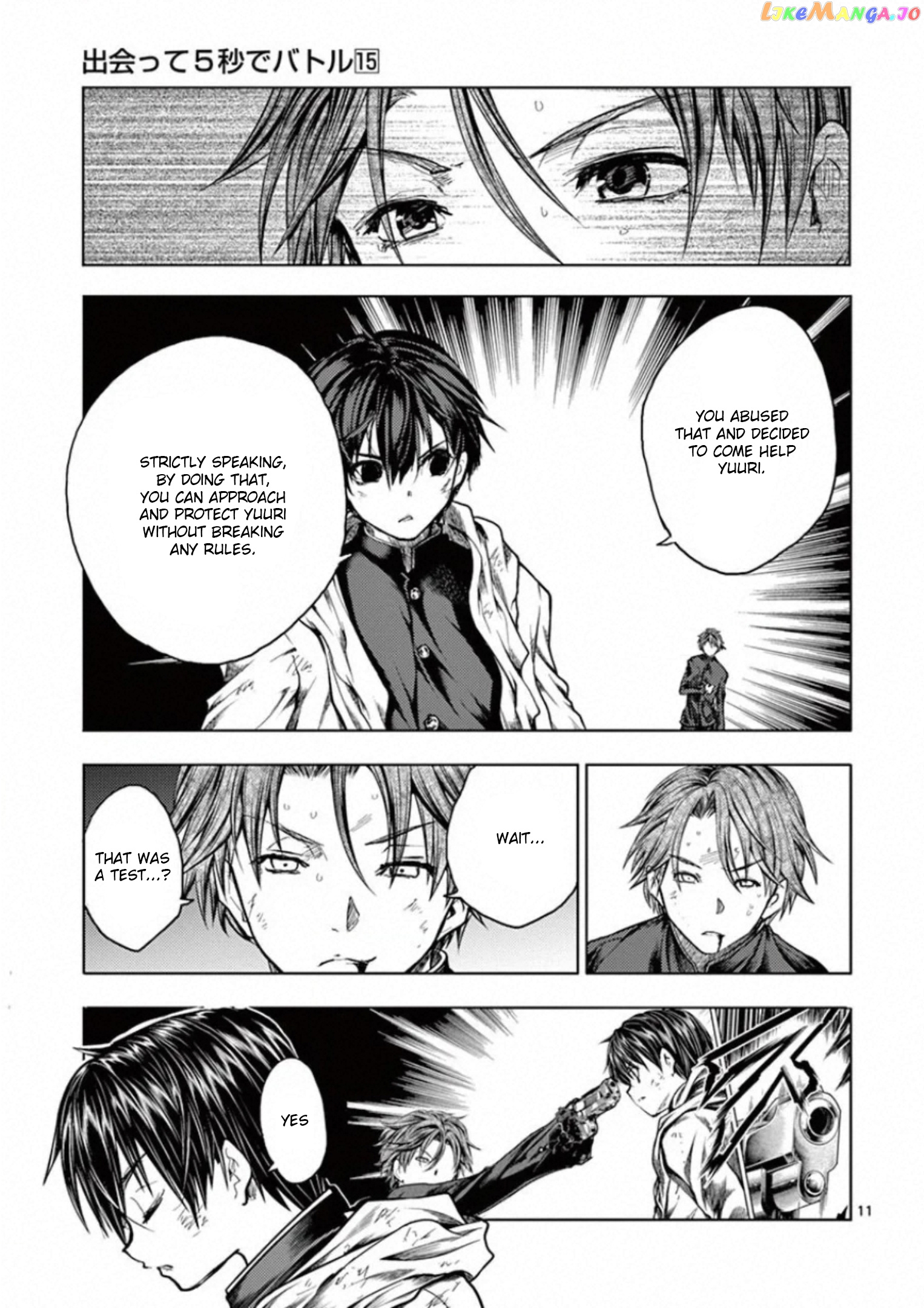 Battle in 5 Seconds After Meeting chapter 128 - page 11