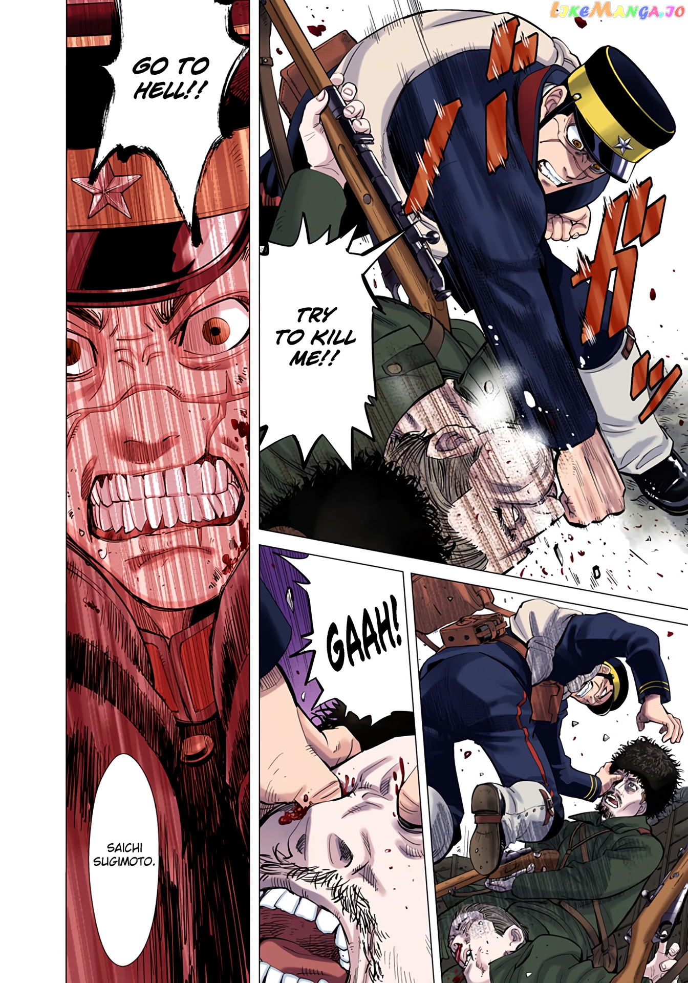 Golden Kamuy - Digital Colored Comics chapter 1 - page 10