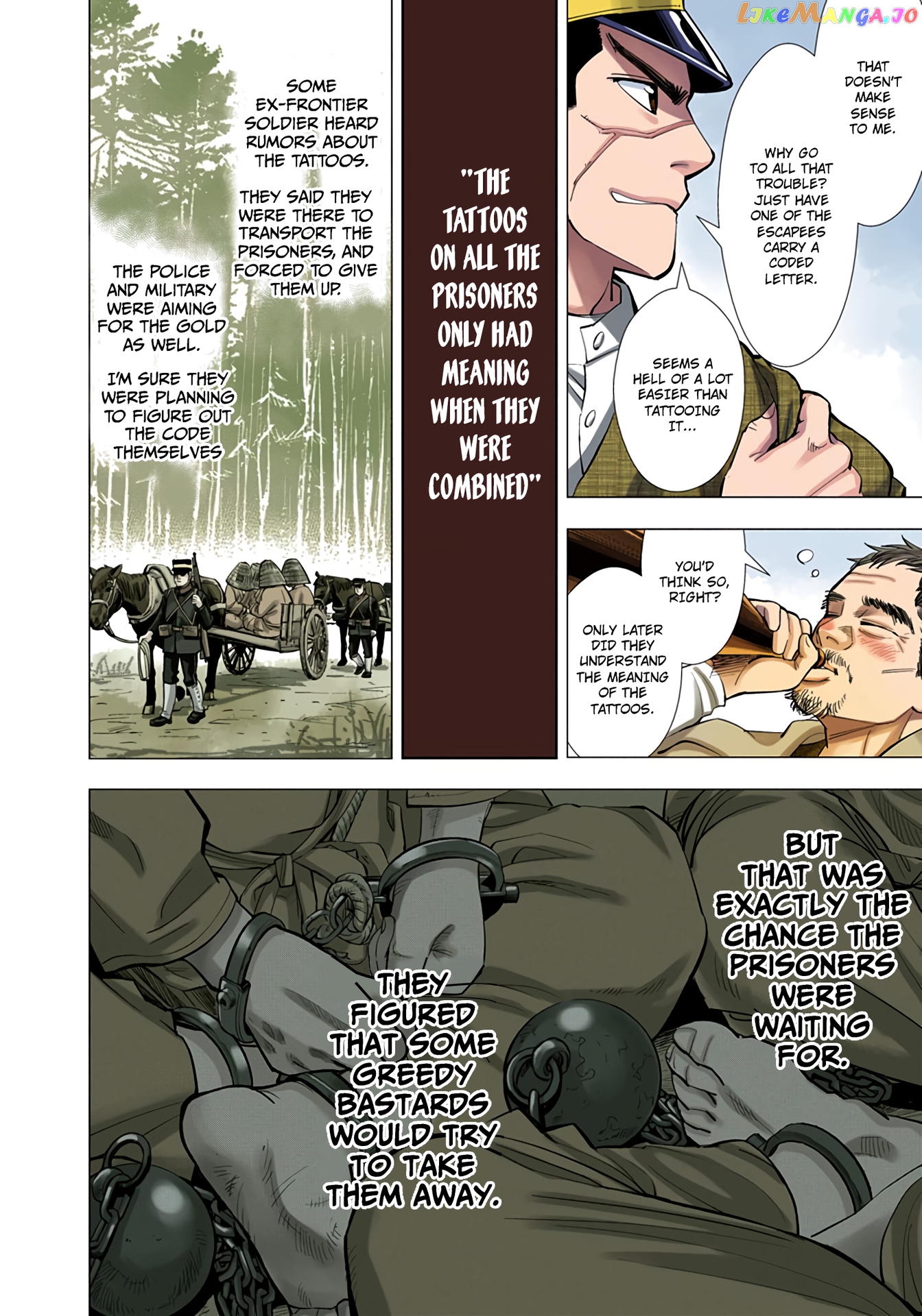 Golden Kamuy - Digital Colored Comics chapter 1 - page 21