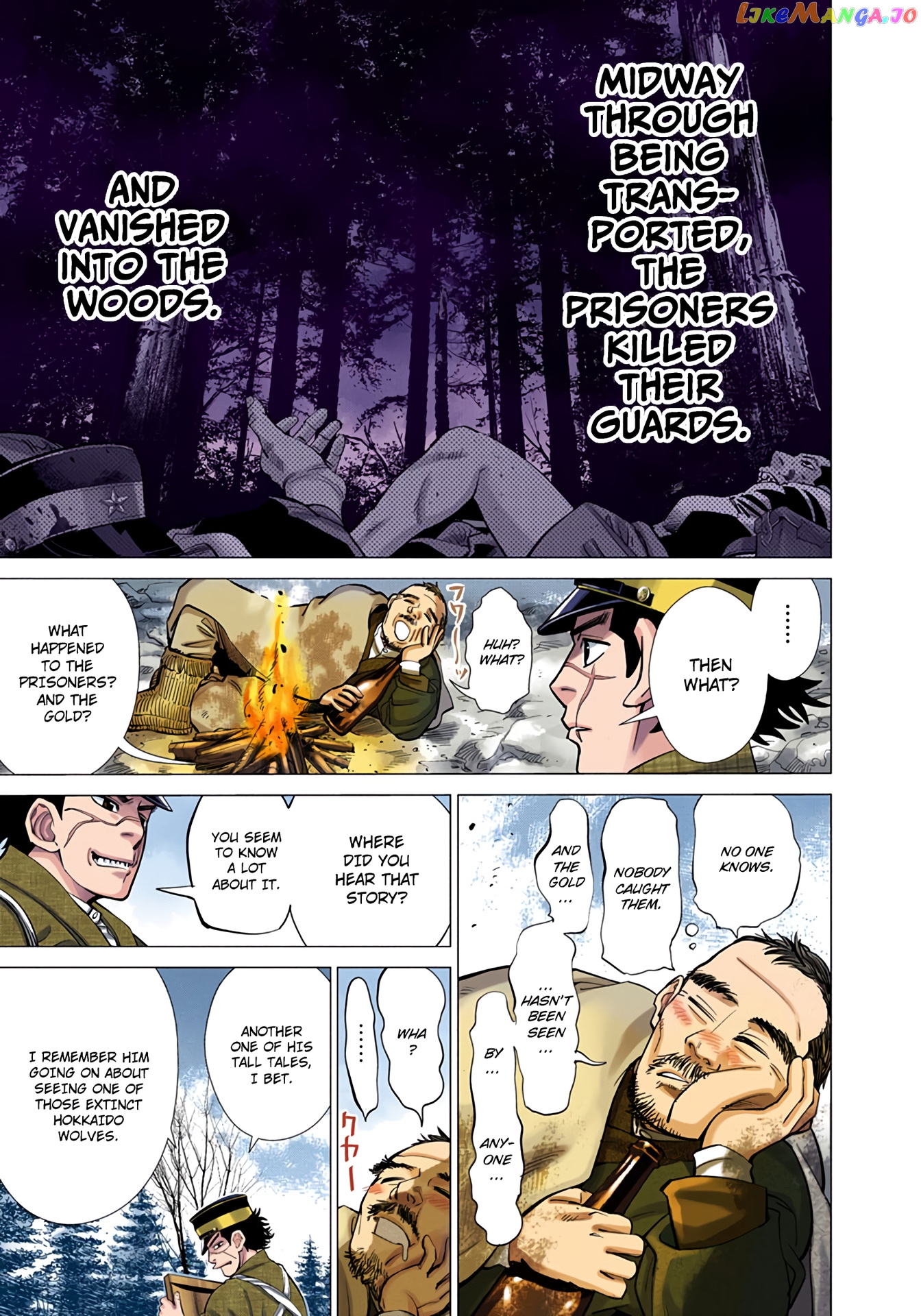 Golden Kamuy - Digital Colored Comics chapter 1 - page 22