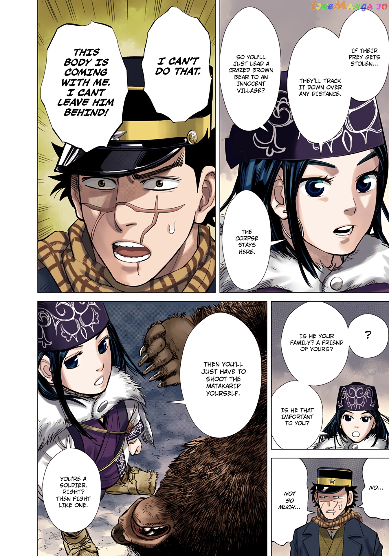 Golden Kamuy - Digital Colored Comics chapter 1 - page 46