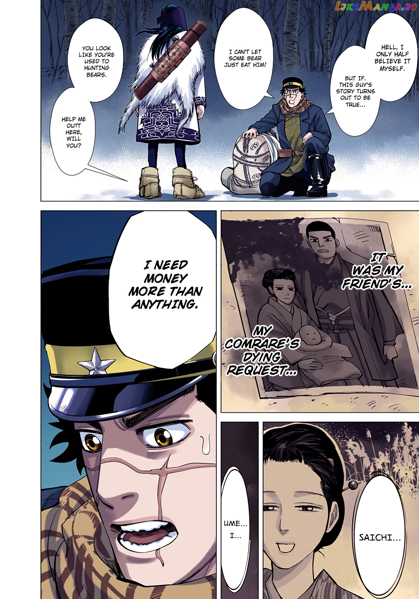 Golden Kamuy - Digital Colored Comics chapter 1 - page 50