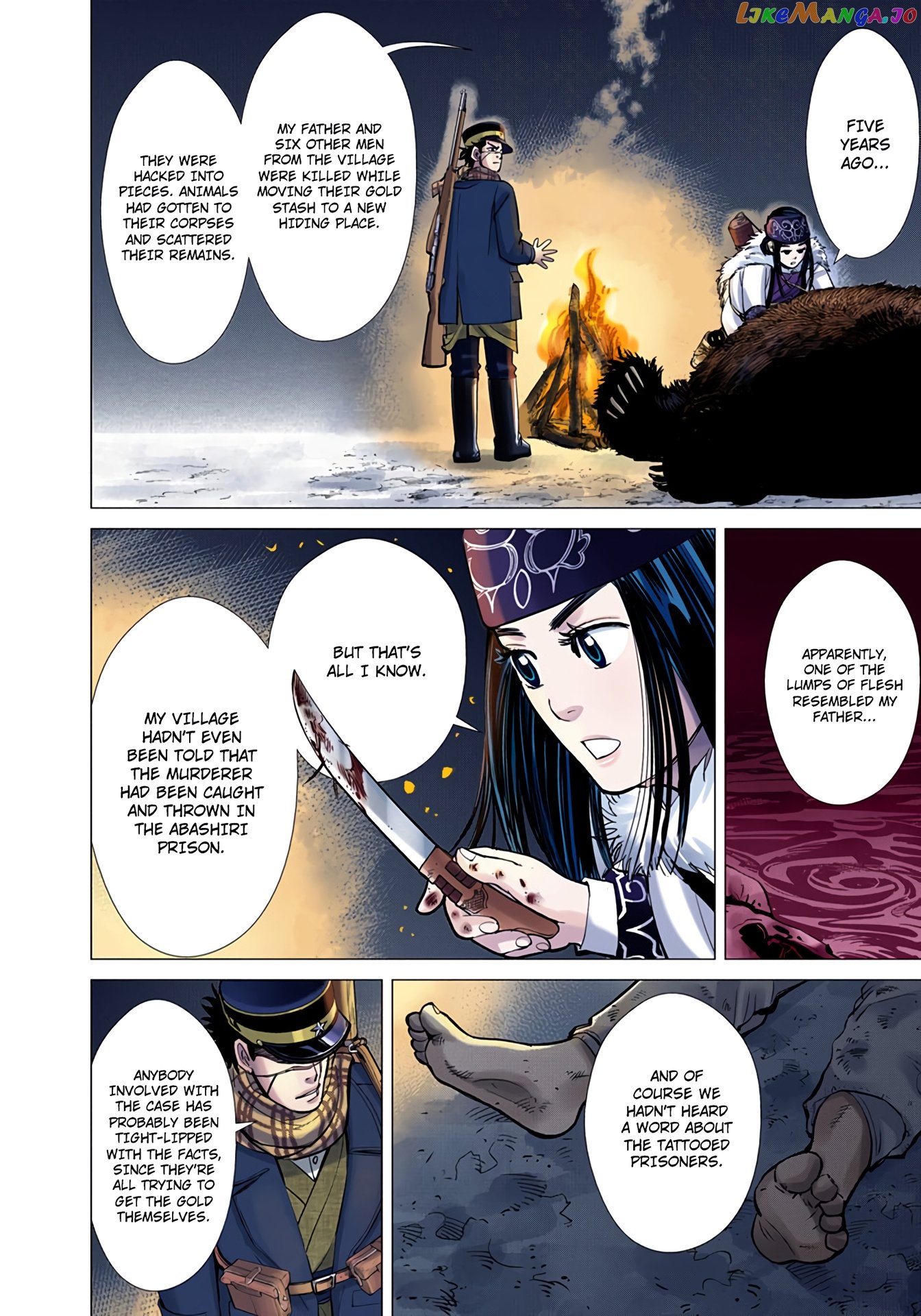 Golden Kamuy - Digital Colored Comics chapter 2 - page 24