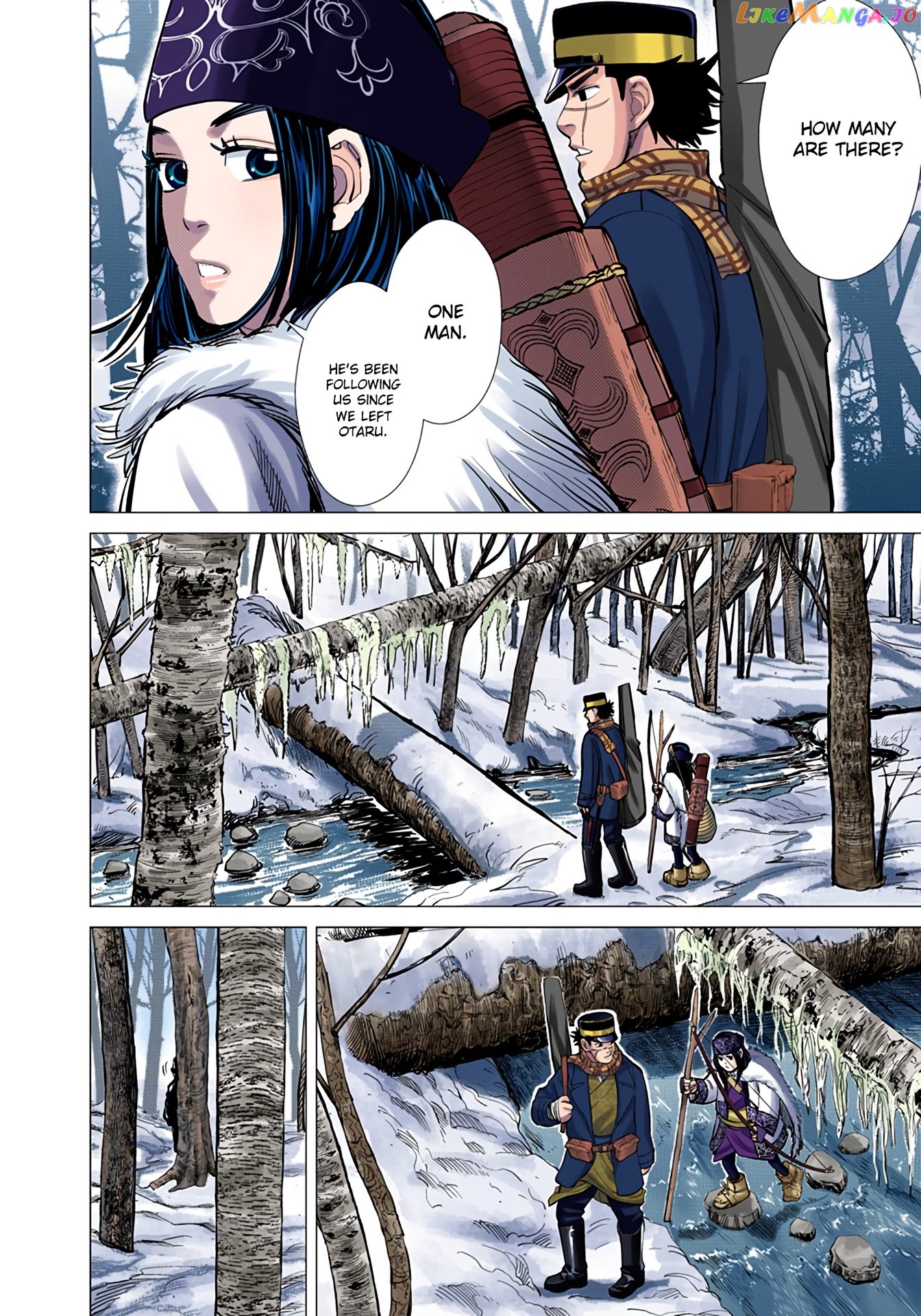 Golden Kamuy - Digital Colored Comics chapter 3 - page 14