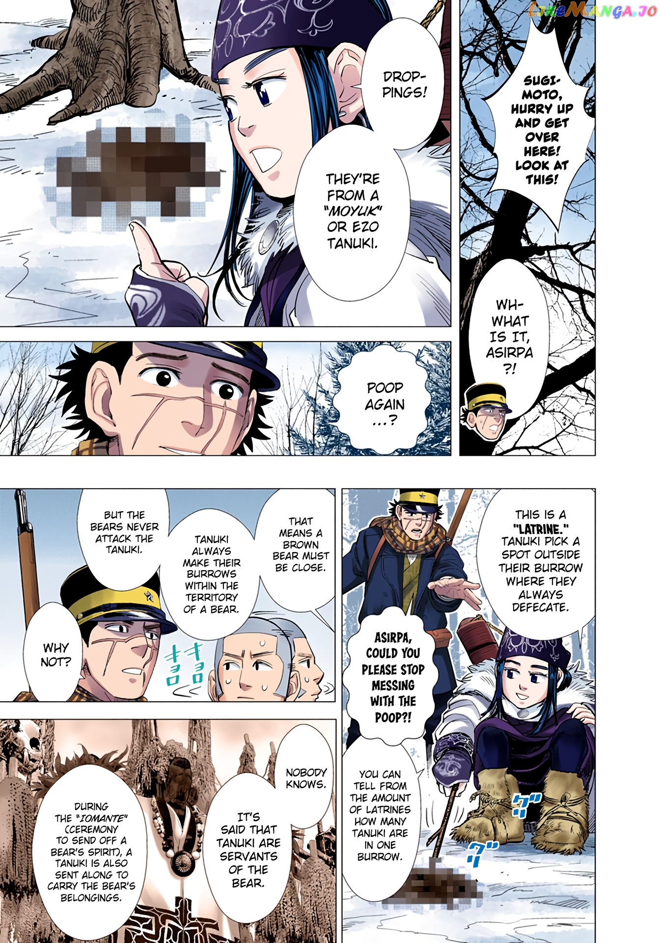 Golden Kamuy - Digital Colored Comics chapter 36 - page 5