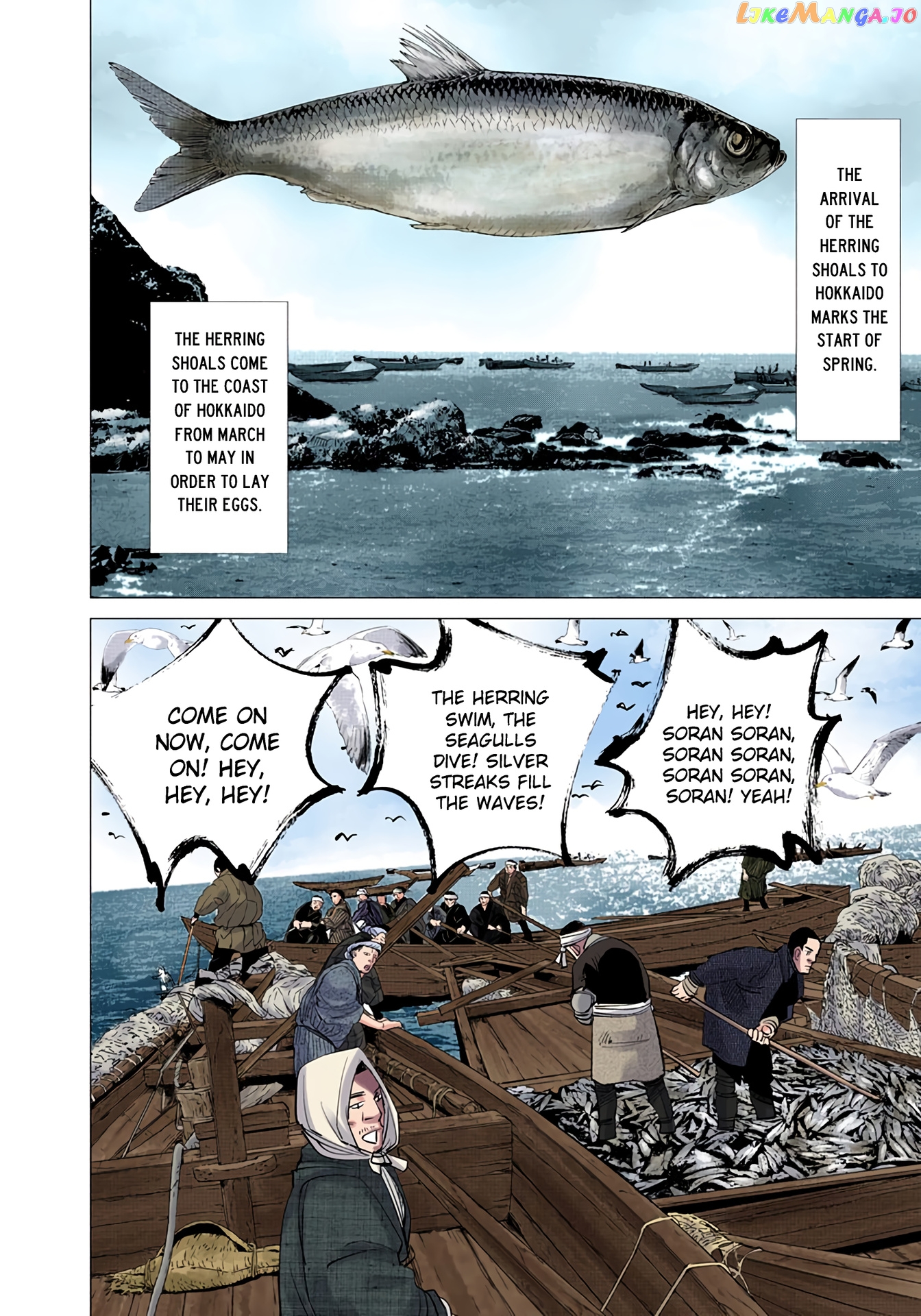 Golden Kamuy - Digital Colored Comics chapter 37 - page 13