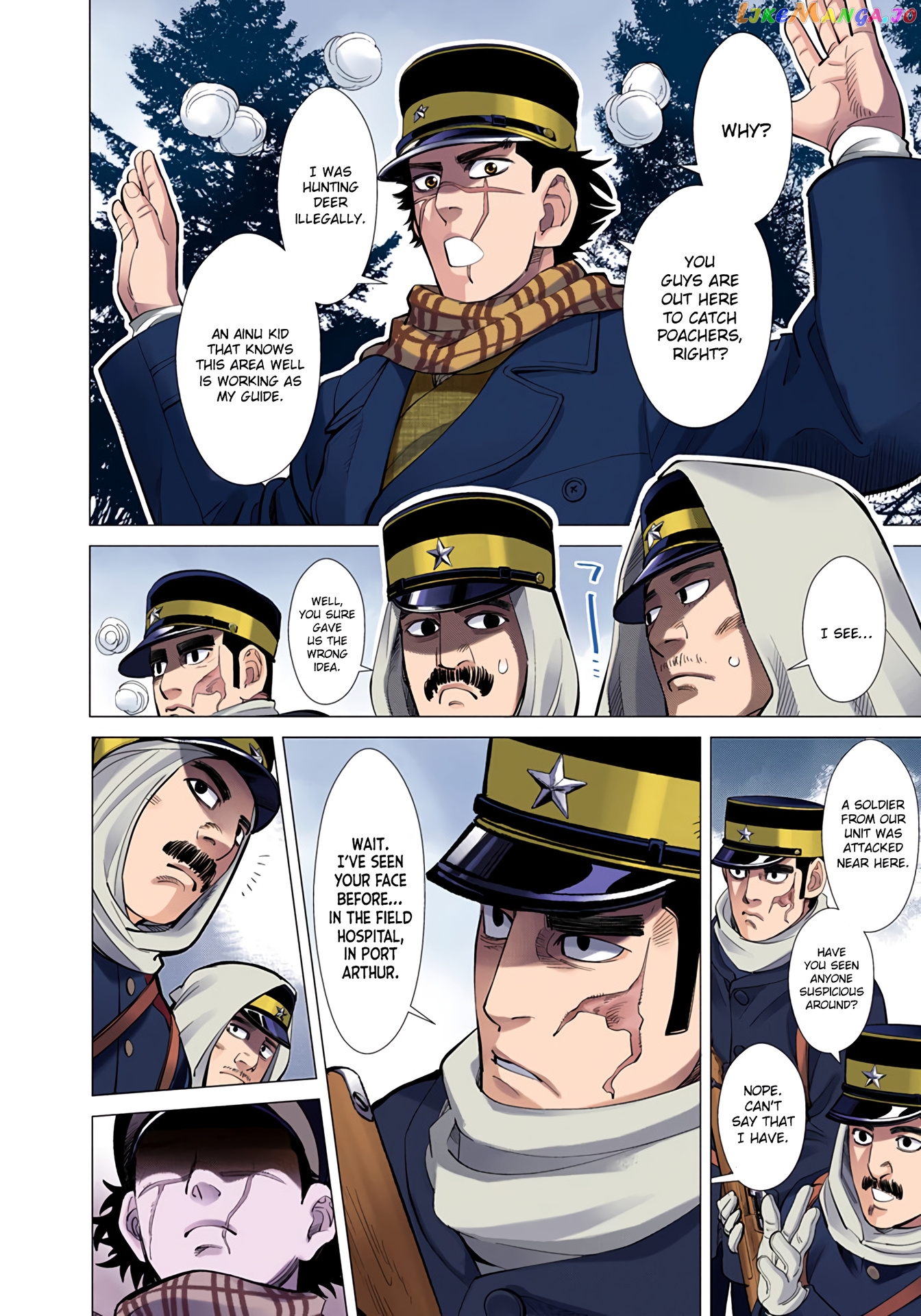 Golden Kamuy - Digital Colored Comics chapter 9 - page 14