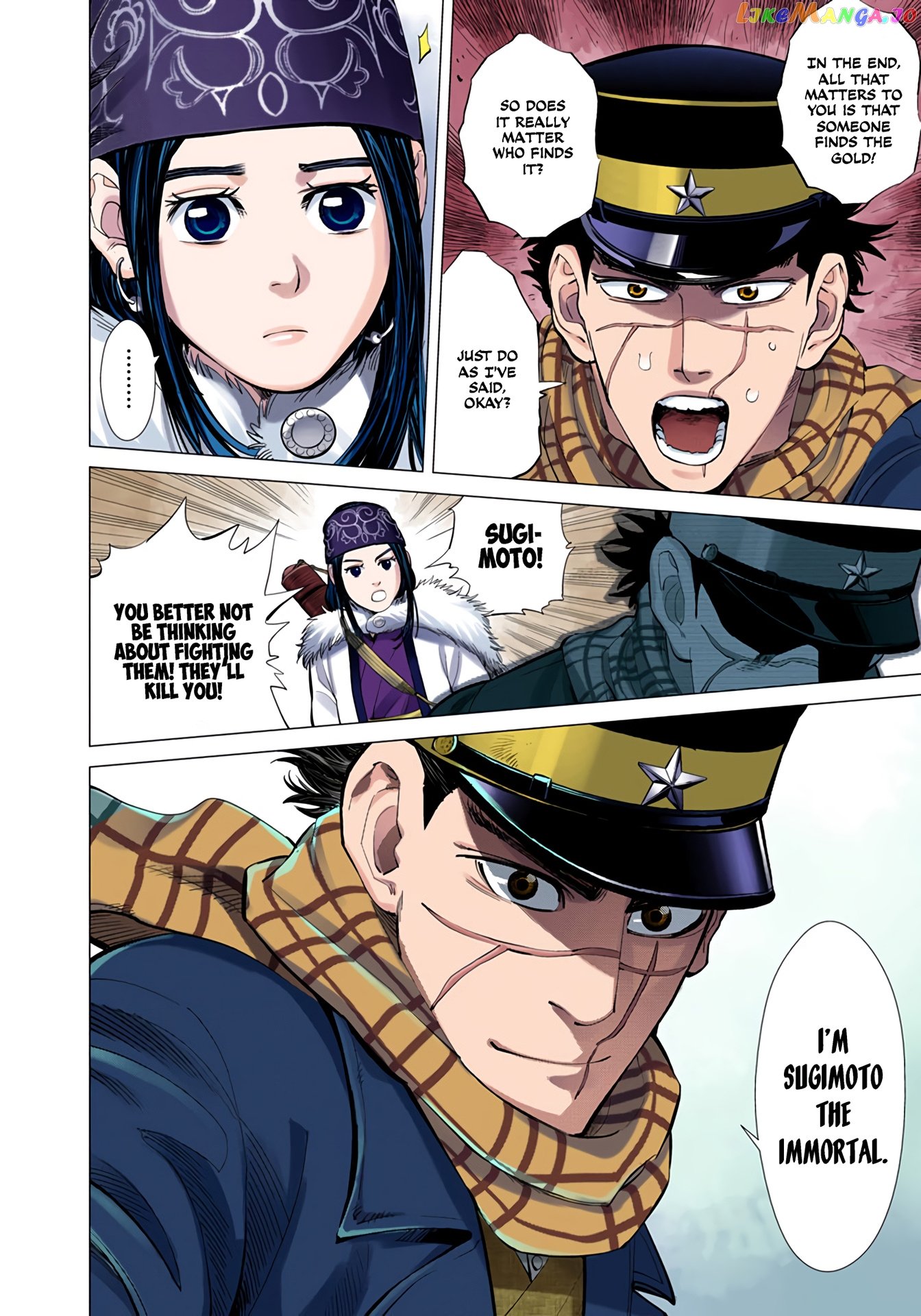 Golden Kamuy - Digital Colored Comics chapter 9 - page 4