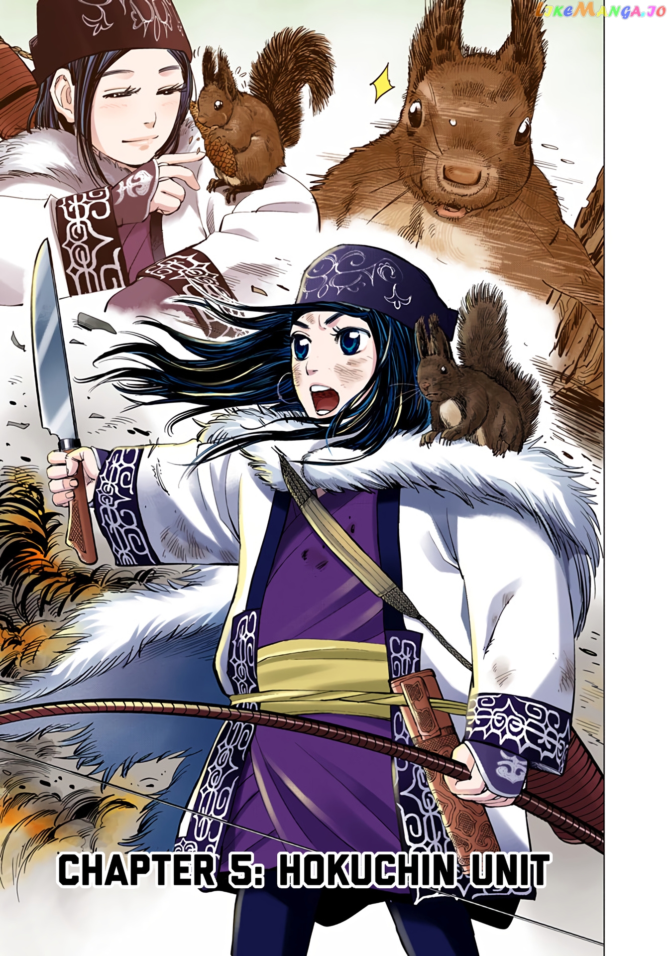 Golden Kamuy - Digital Colored Comics chapter 5 - page 1