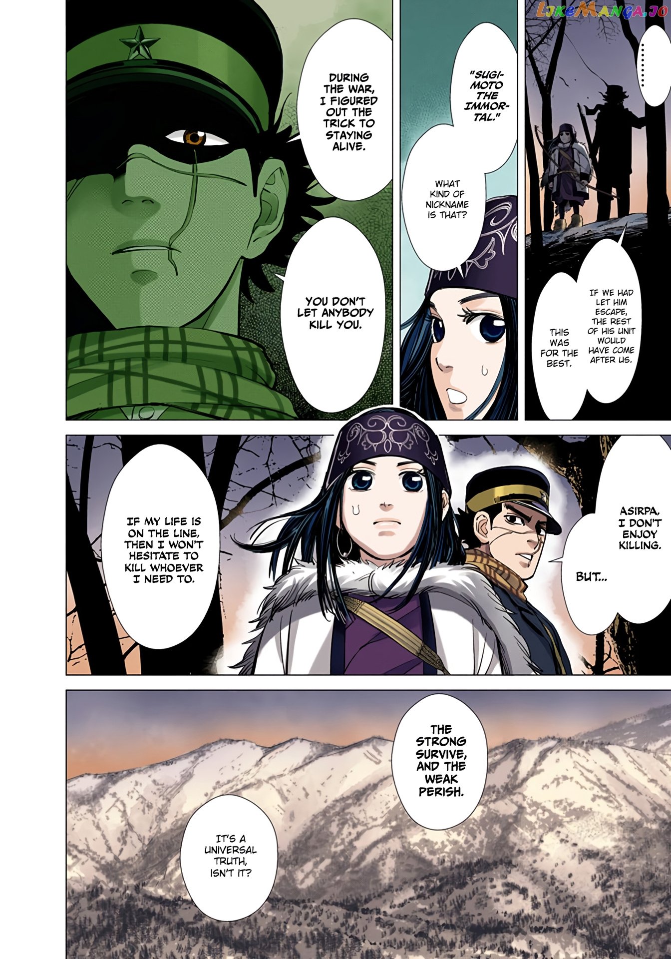 Golden Kamuy - Digital Colored Comics chapter 5 - page 9