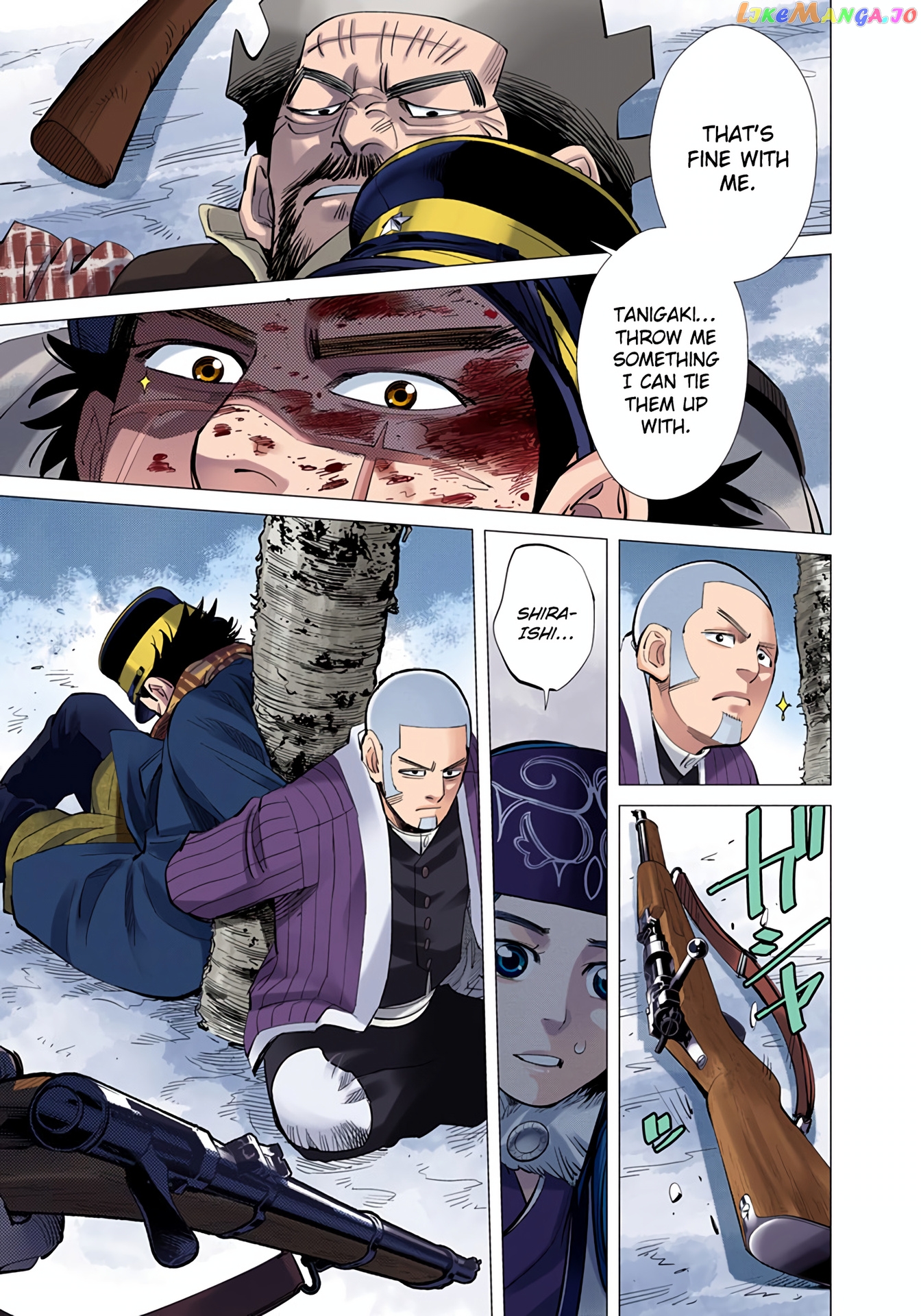 Golden Kamuy - Digital Colored Comics chapter 28 - page 13