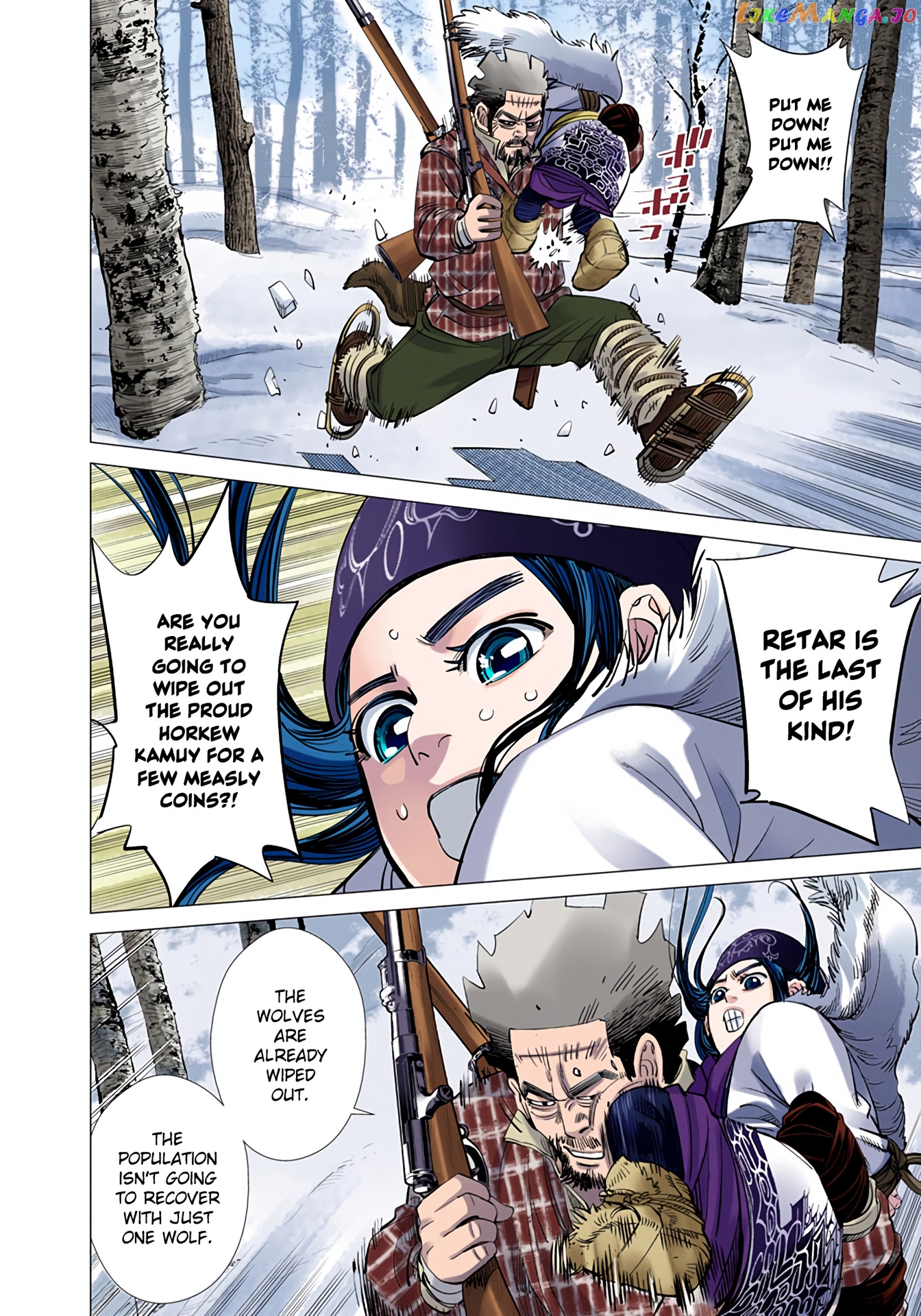 Golden Kamuy - Digital Colored Comics chapter 29 - page 2