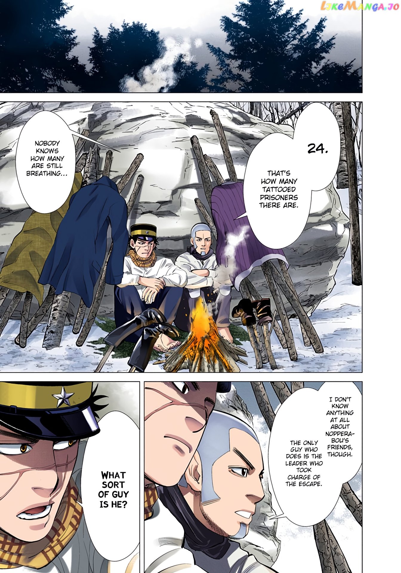 Golden Kamuy - Digital Colored Comics chapter 7 - page 11