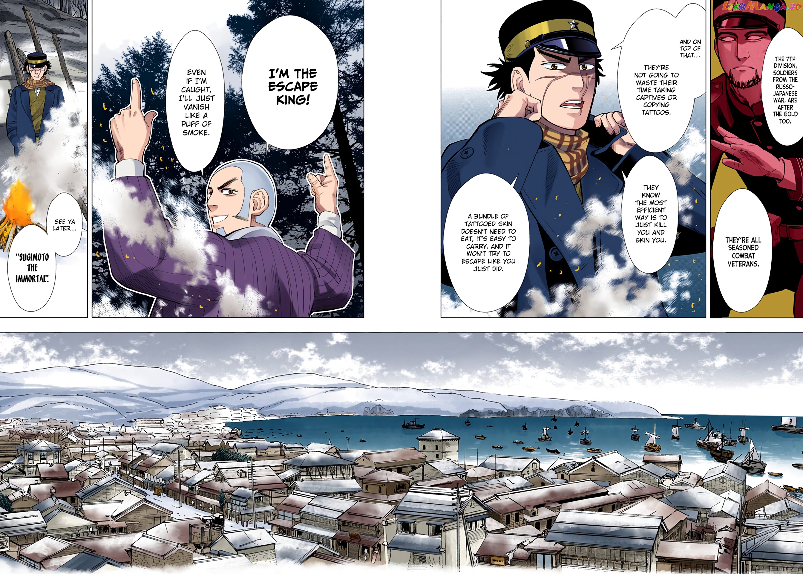 Golden Kamuy - Digital Colored Comics chapter 7 - page 15