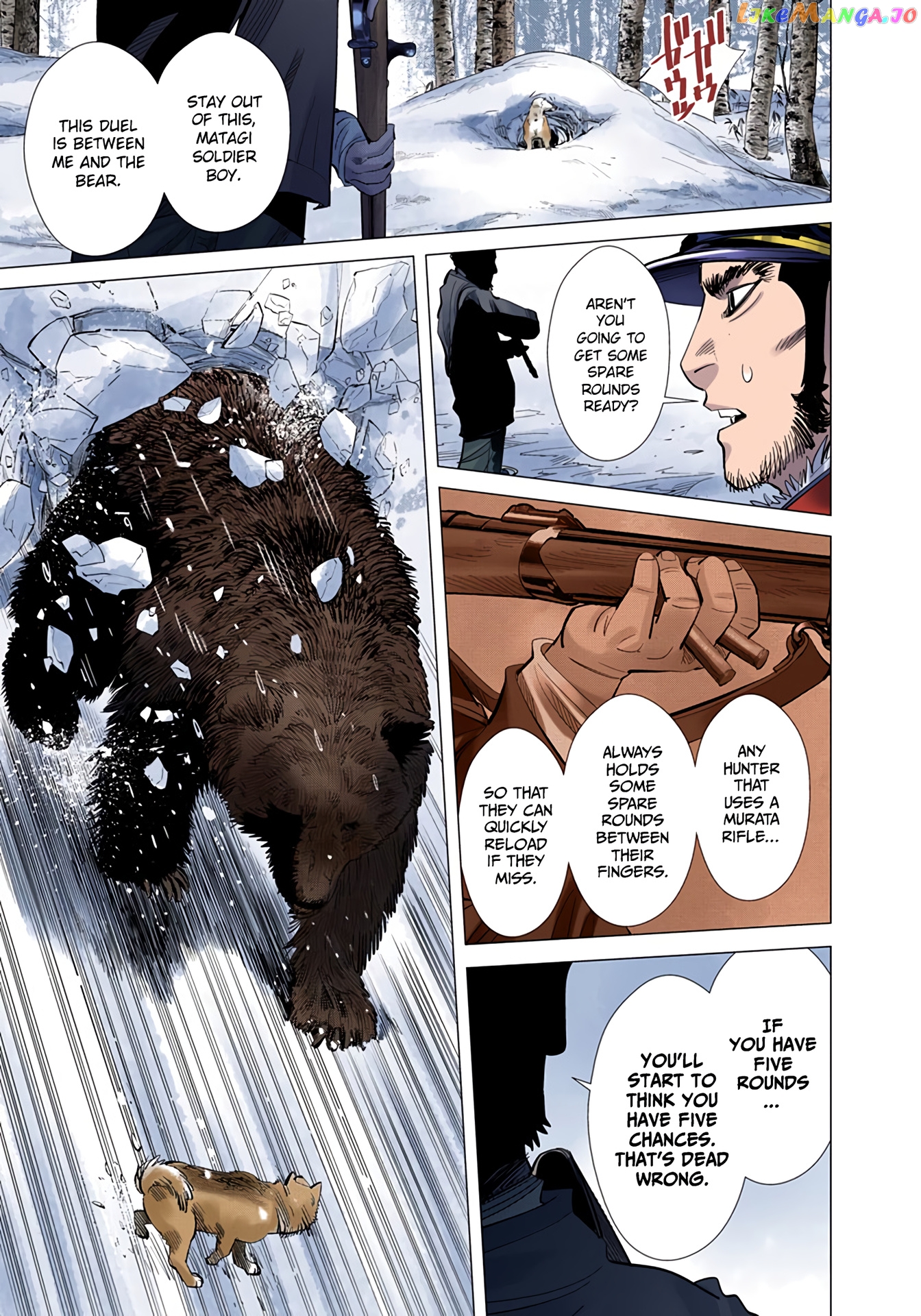 Golden Kamuy - Digital Colored Comics chapter 22 - page 15