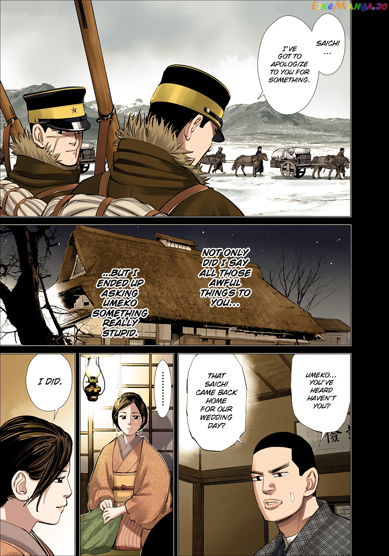 Golden Kamuy - Digital Colored Comics chapter 35 - page 11