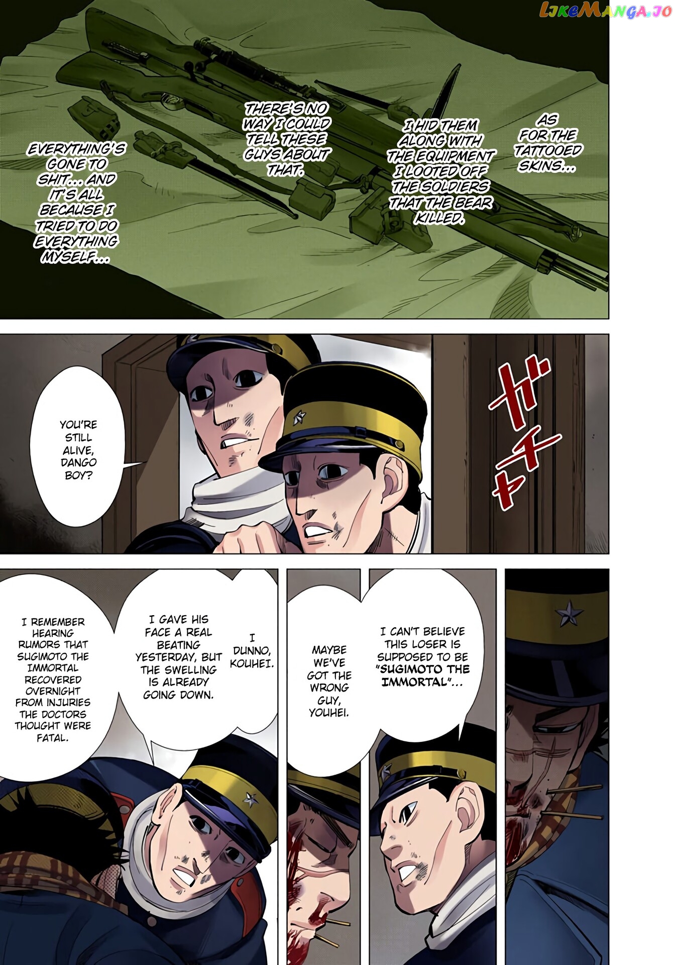 Golden Kamuy - Digital Colored Comics chapter 17 - page 13