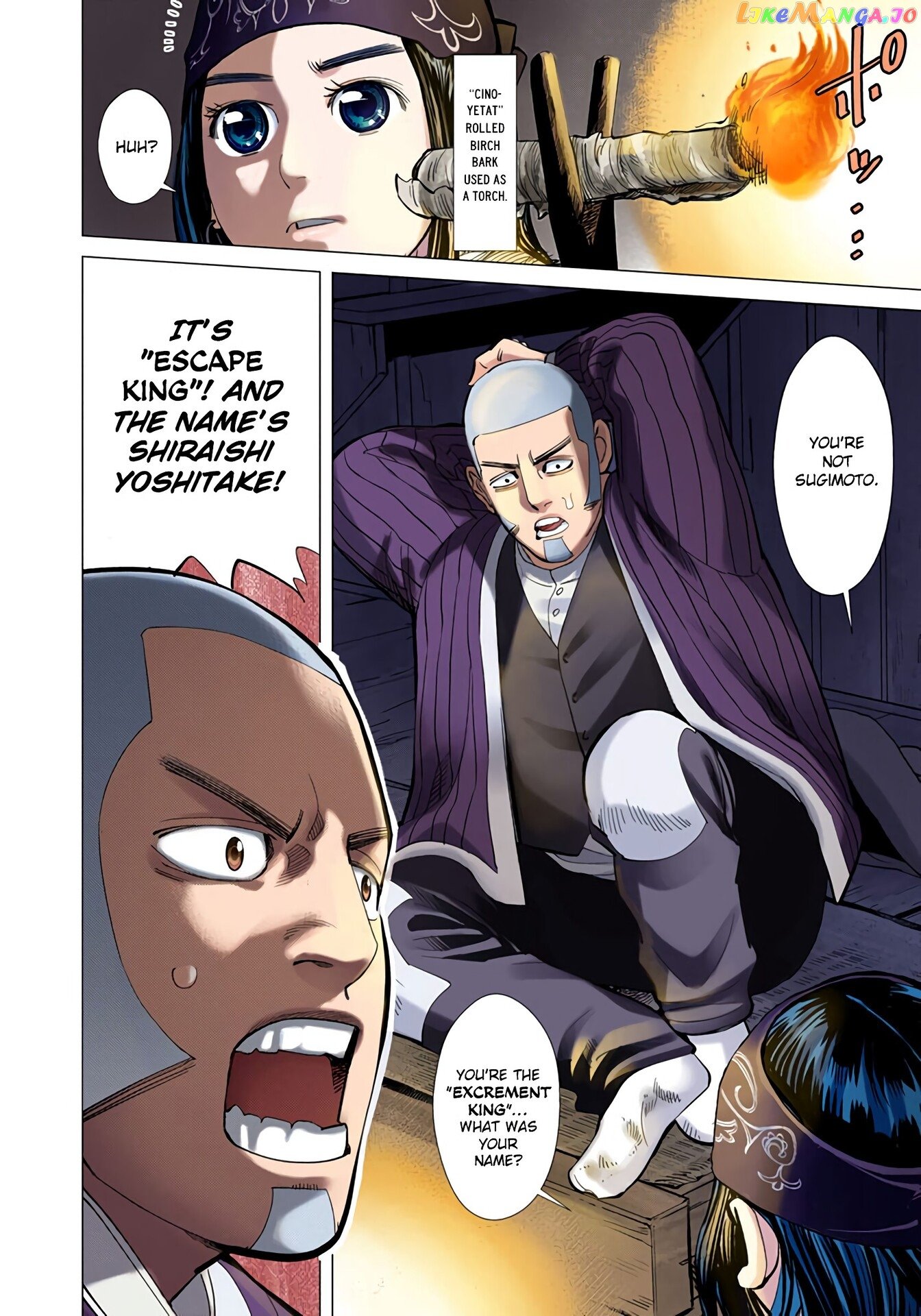 Golden Kamuy - Digital Colored Comics chapter 17 - page 4