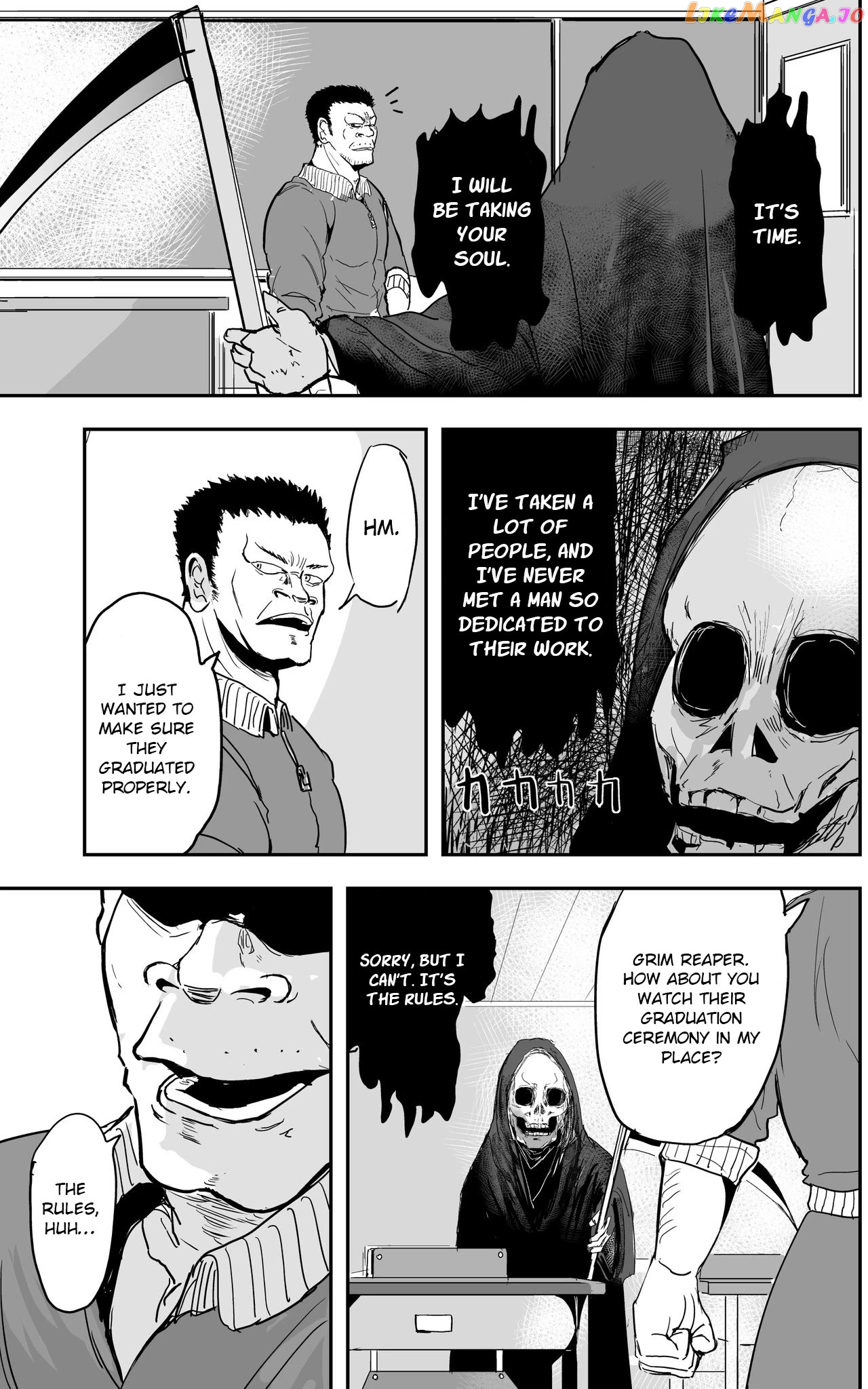 A Manga About The Kind Of Pe Teacher Who Dies At The Start Of A School Horror Movie chapter 8 - page 5