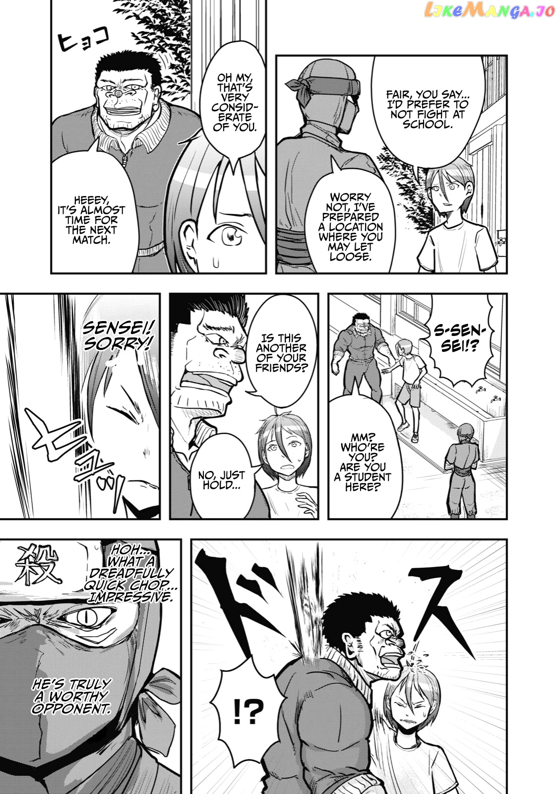 A Manga About The Kind Of Pe Teacher Who Dies At The Start Of A School Horror Movie chapter 28 - page 3