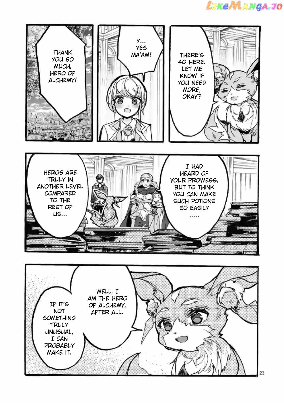 From The Strongest Job of Dragon Knight, To The Beginner Job Carrier, Somehow, I Am Dependent On The Heroes chapter 29 - page 23