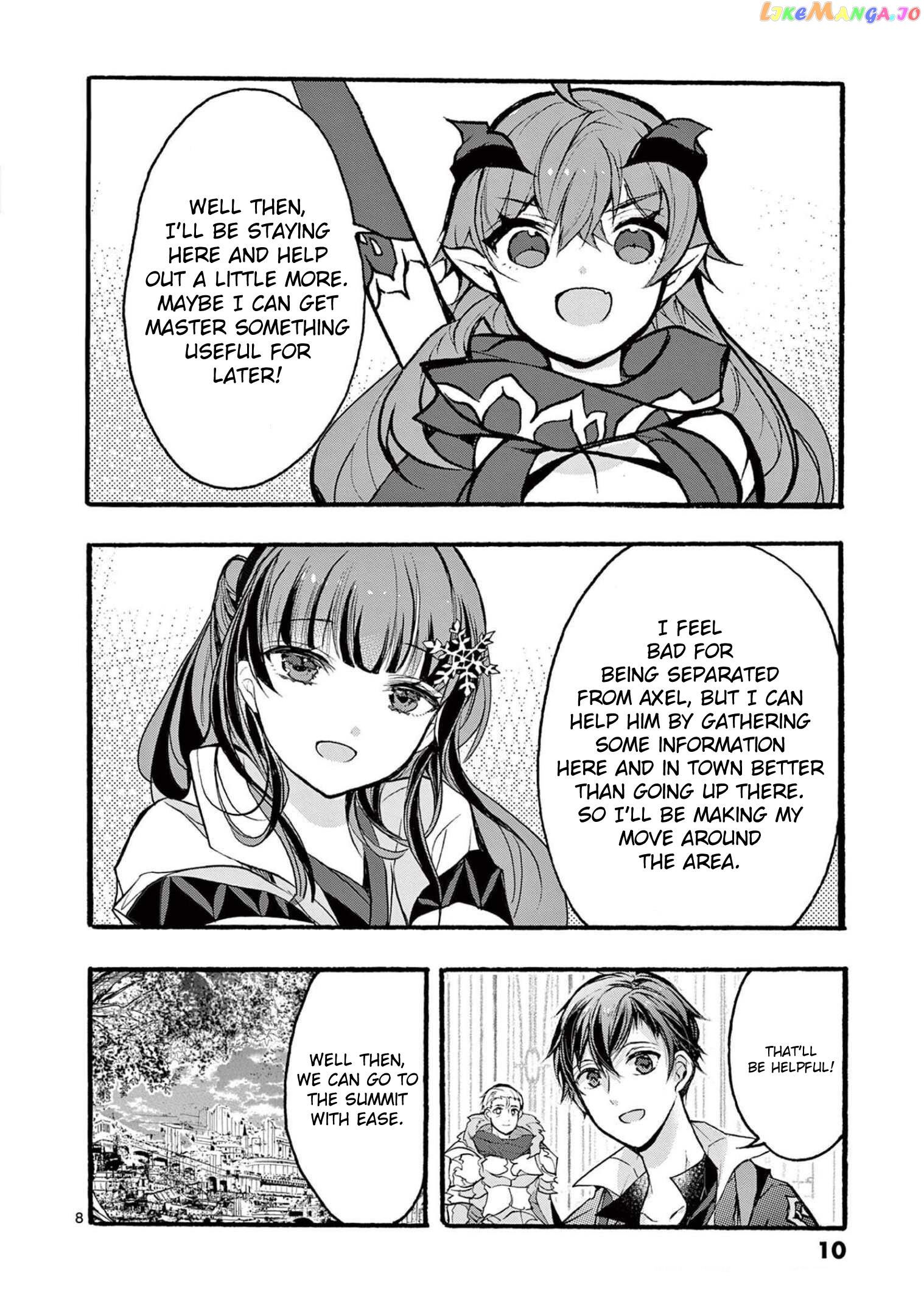 From The Strongest Job of Dragon Knight, To The Beginner Job Carrier, Somehow, I Am Dependent On The Heroes chapter 30 - page 8