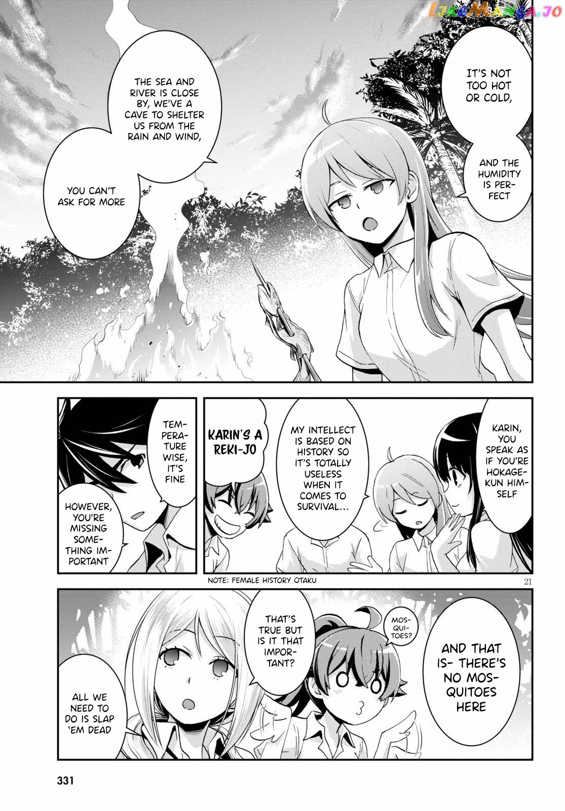 Isekai Yurutto Survival Seikatsu: Gakkou no Minna to Isekai no Mujintou ni Tenishitakedo Ore Dake Rakushou desu chapter 5 - page 22